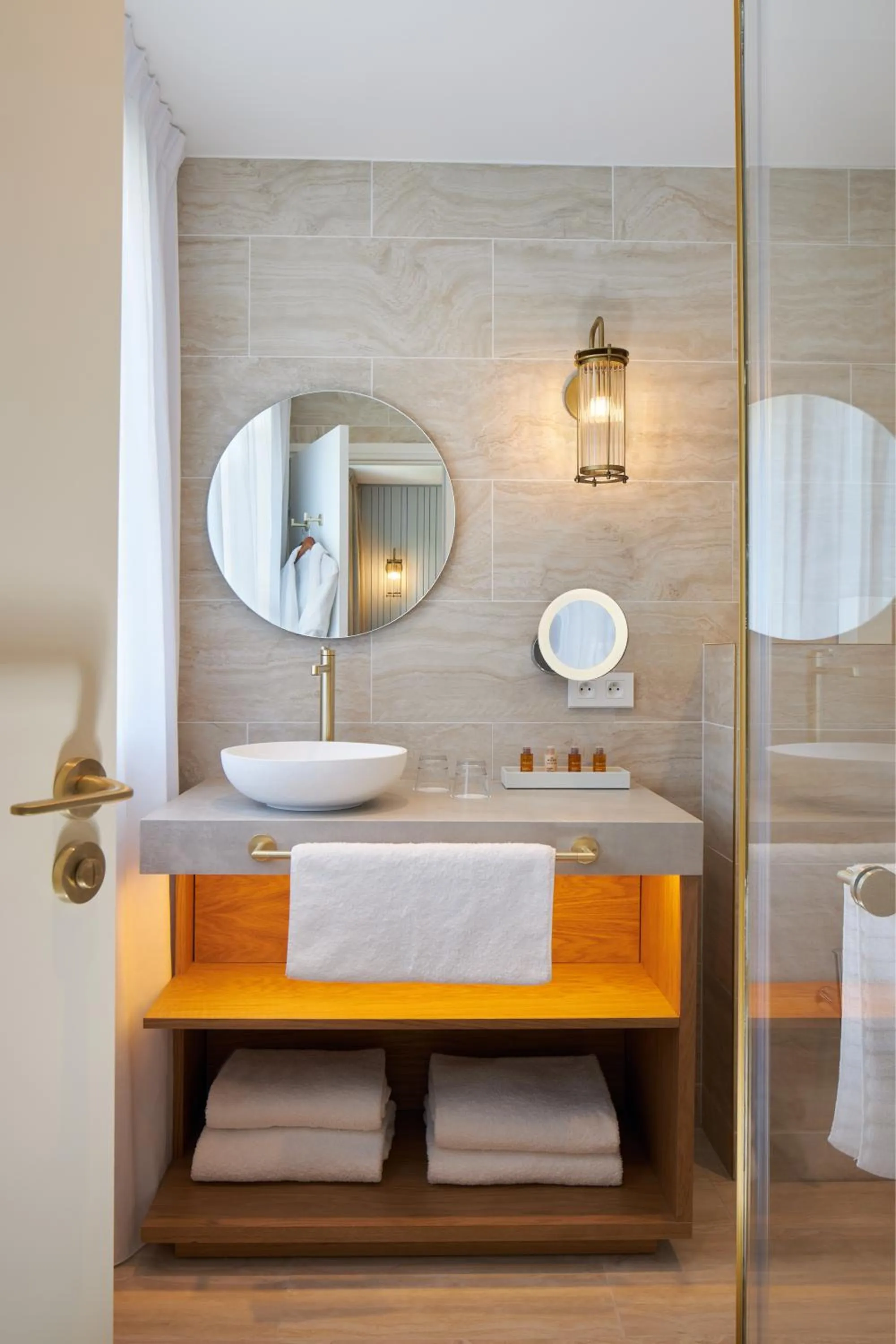 Bathroom in Castel Clara Thalasso & Spa