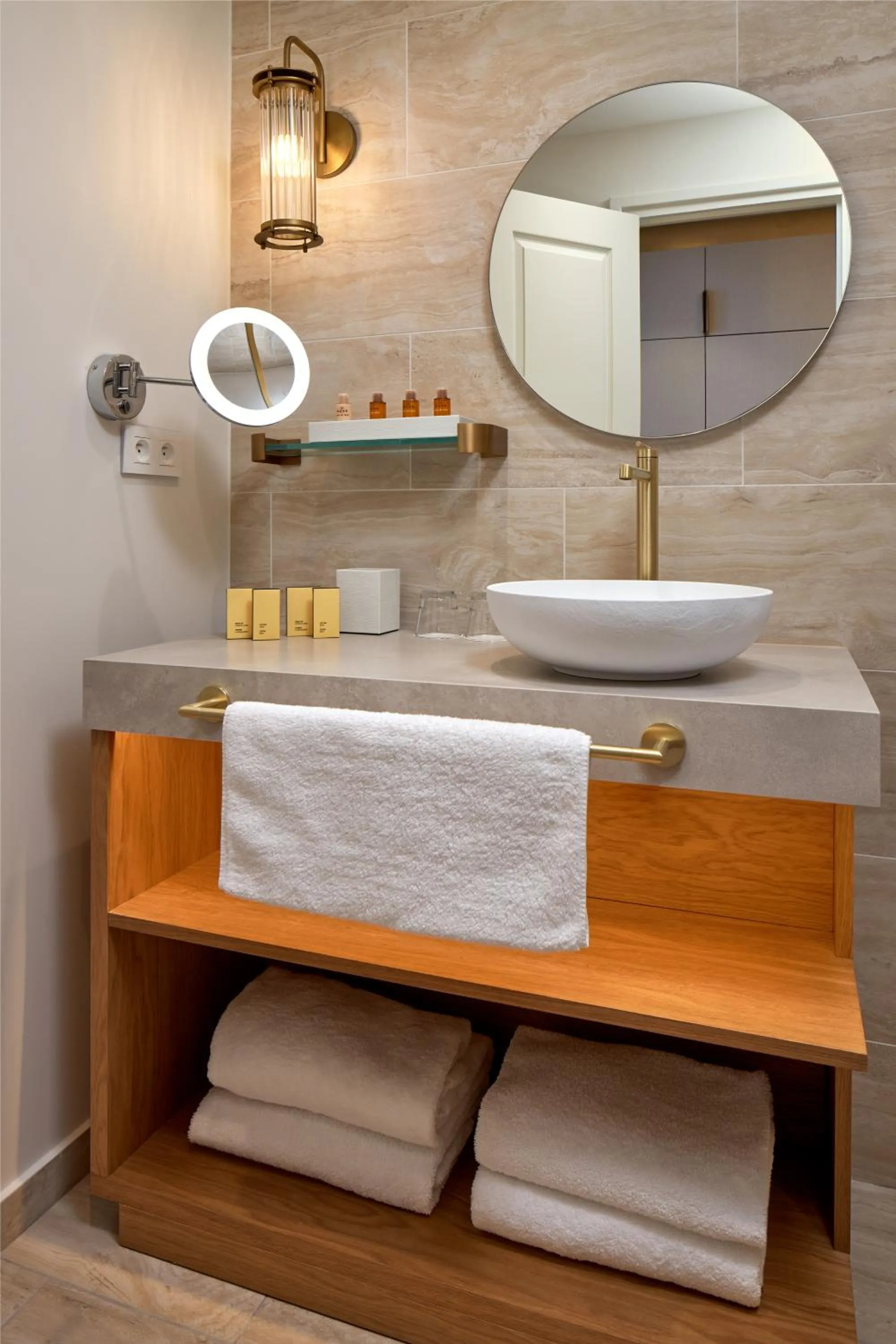 Bathroom in Castel Clara Thalasso & Spa