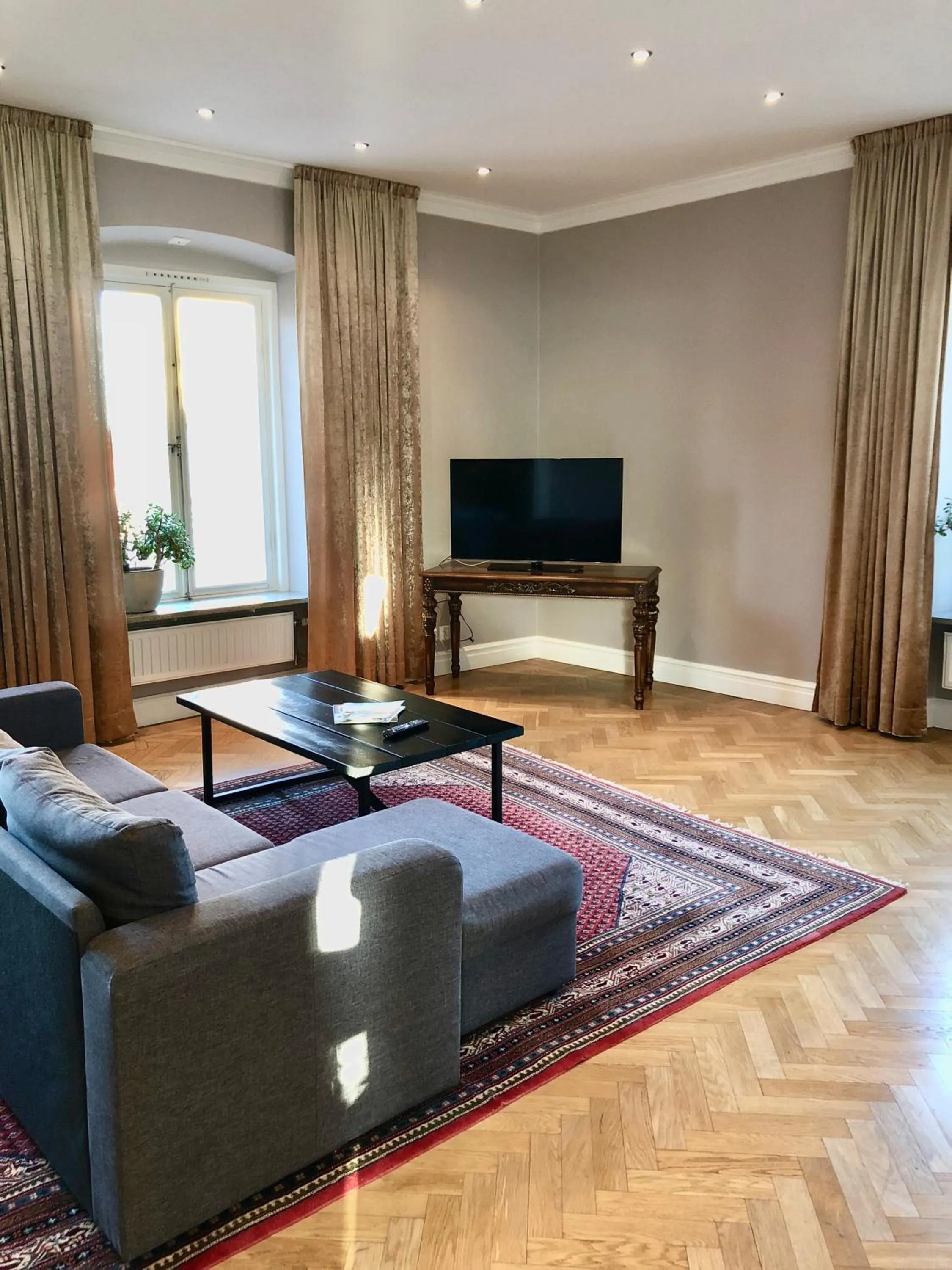 Living room in Donners Hotell