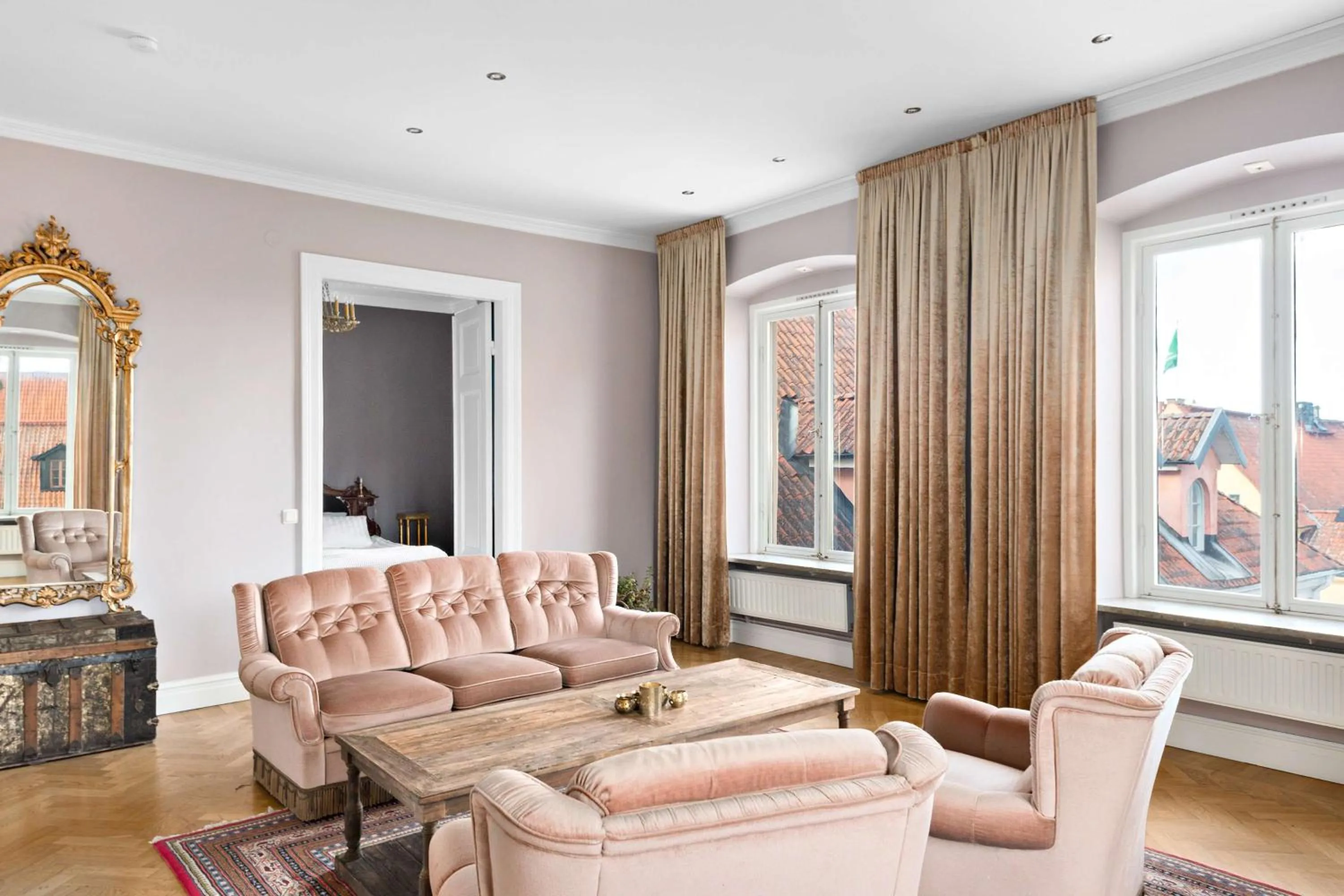 Bedroom in Donners Hotell