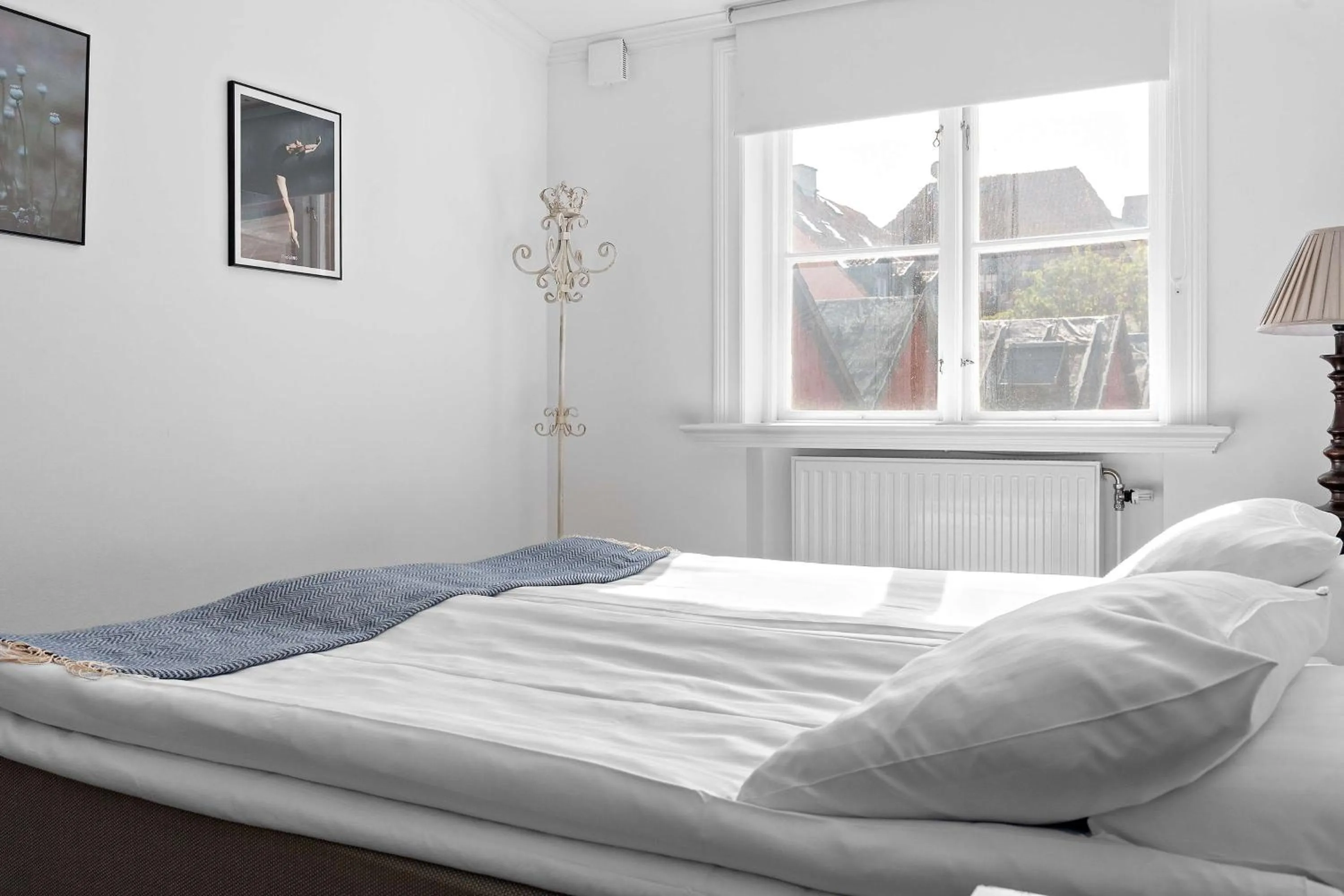 Bedroom, Bed in Donners Hotell