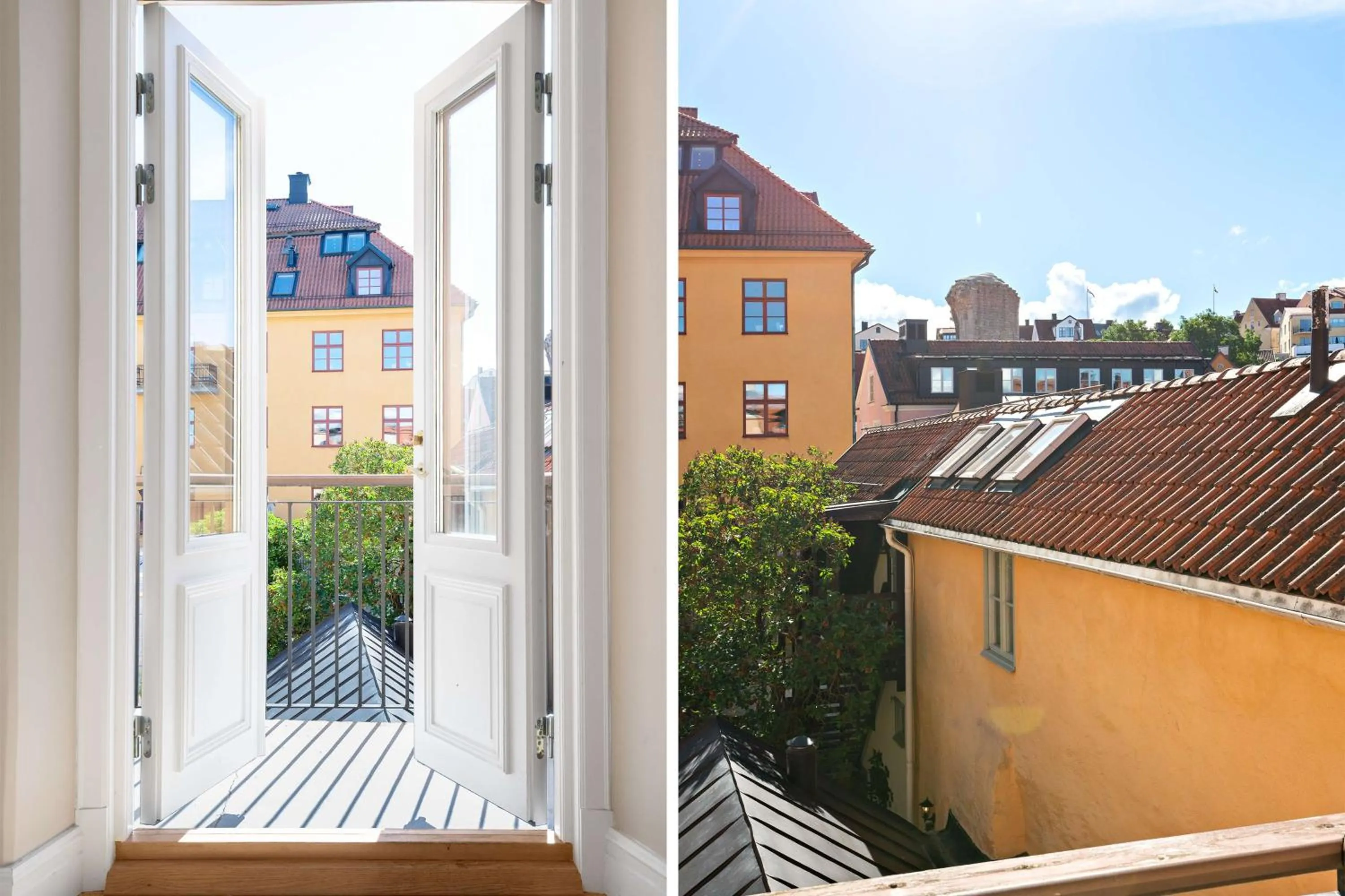 View (from property/room) in Donners Hotell