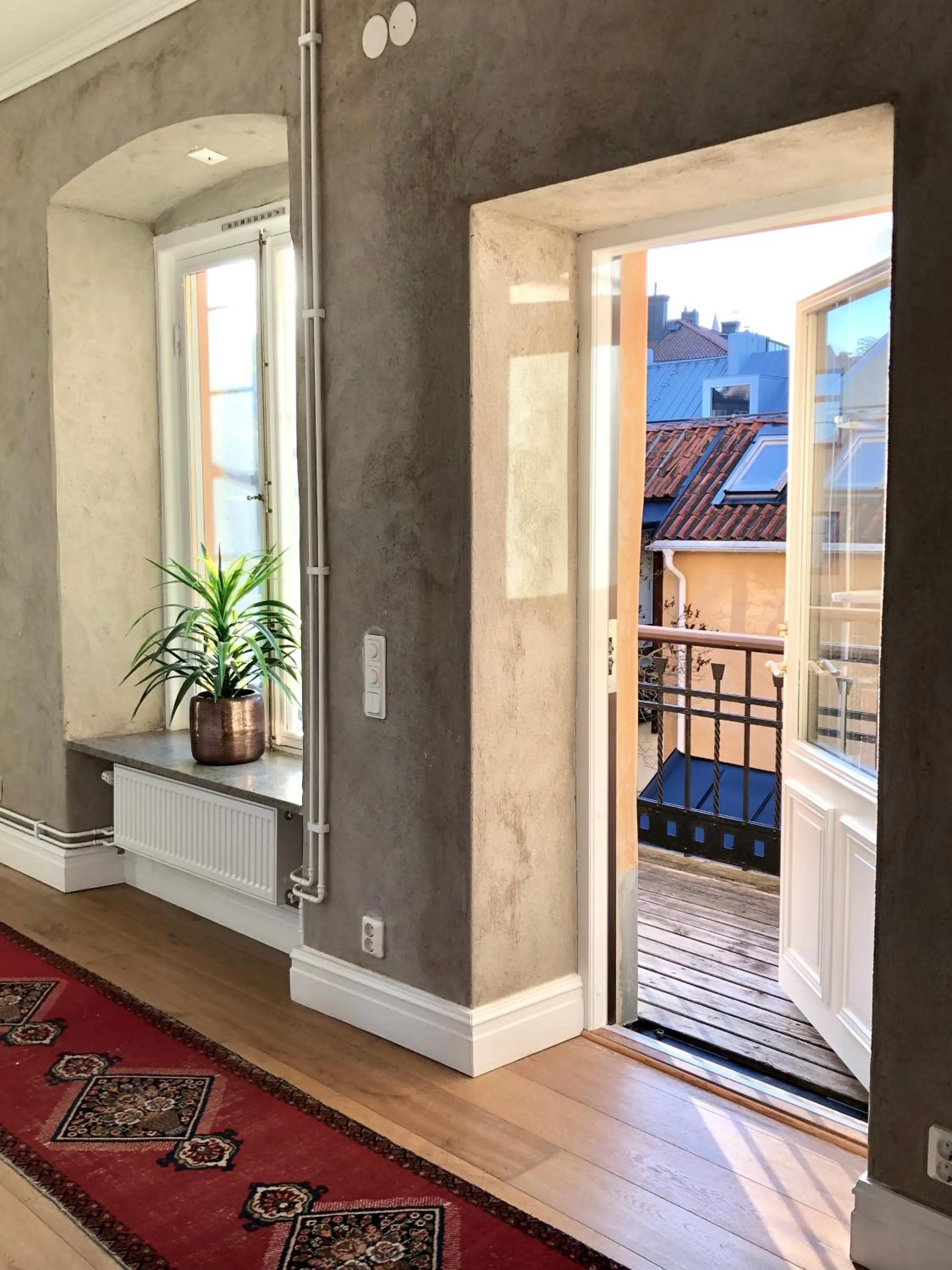 Living room in Donners Hotell