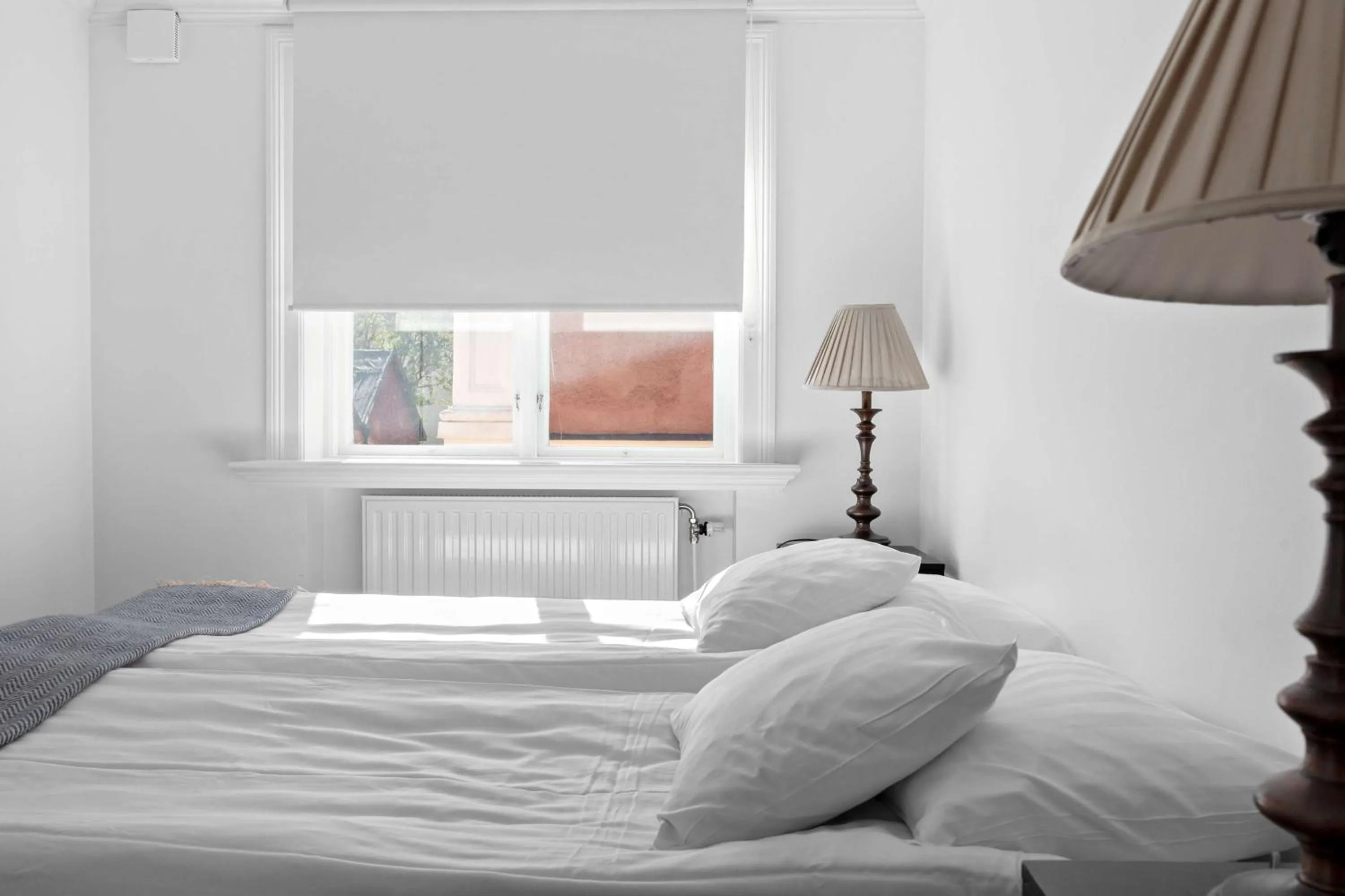 Bedroom, Bed in Donners Hotell