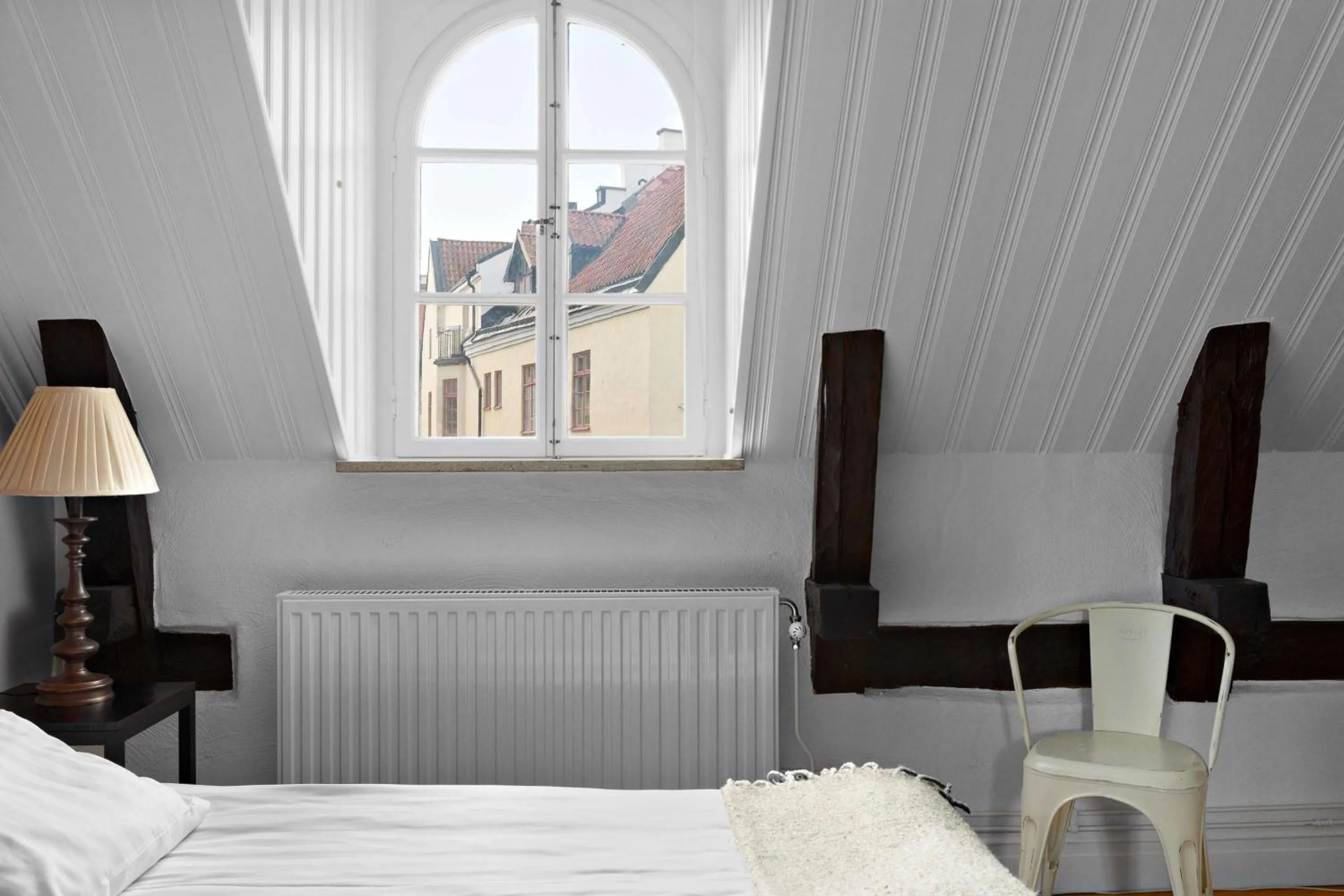 Bedroom, Bed in Donners Hotell