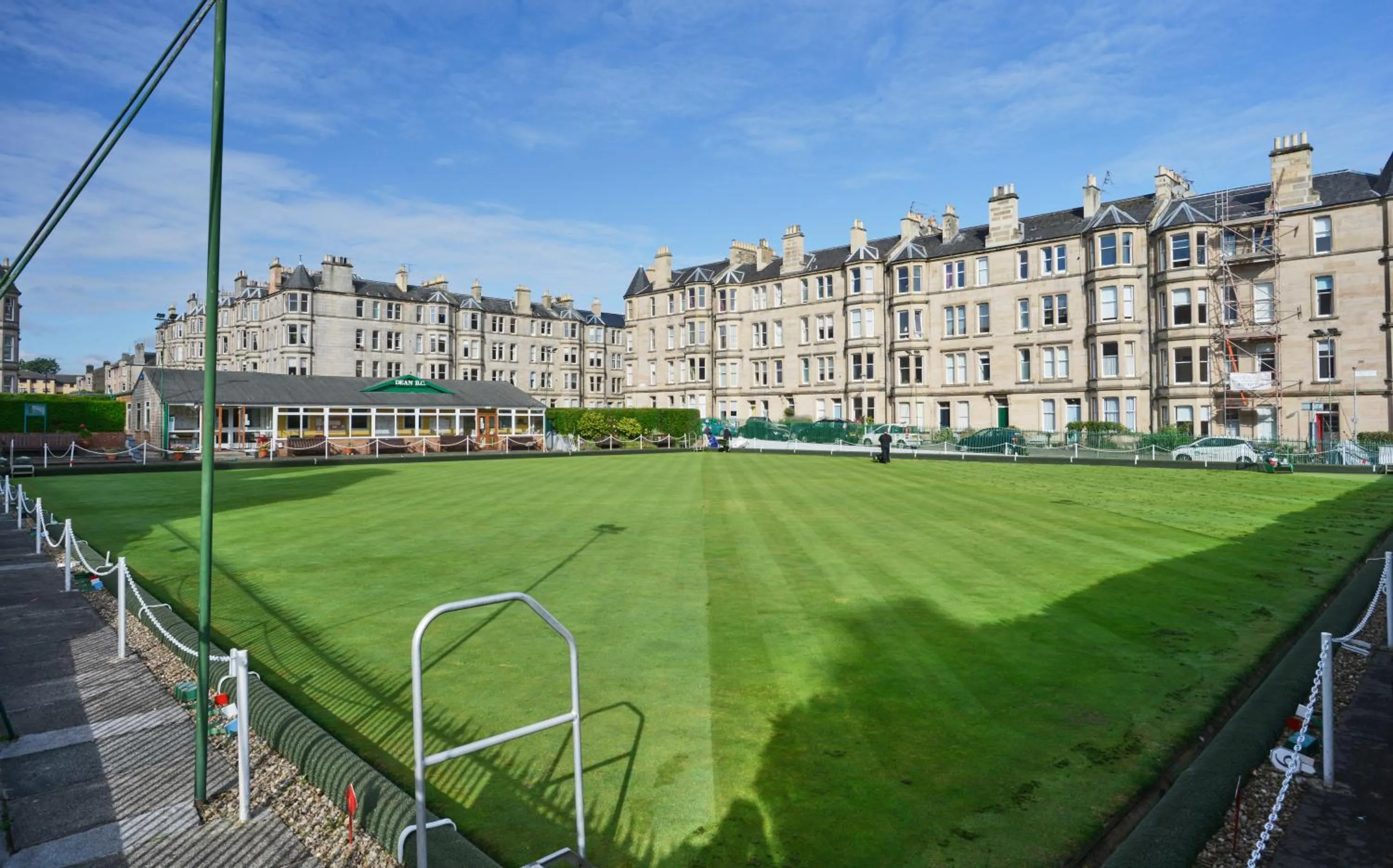 Bowling in Comely Bank Apartment
