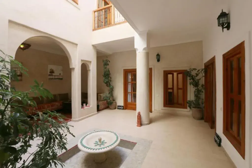 Lobby or reception in Riad BB Marrakech Lobby or reception in Riad BB Marrakech