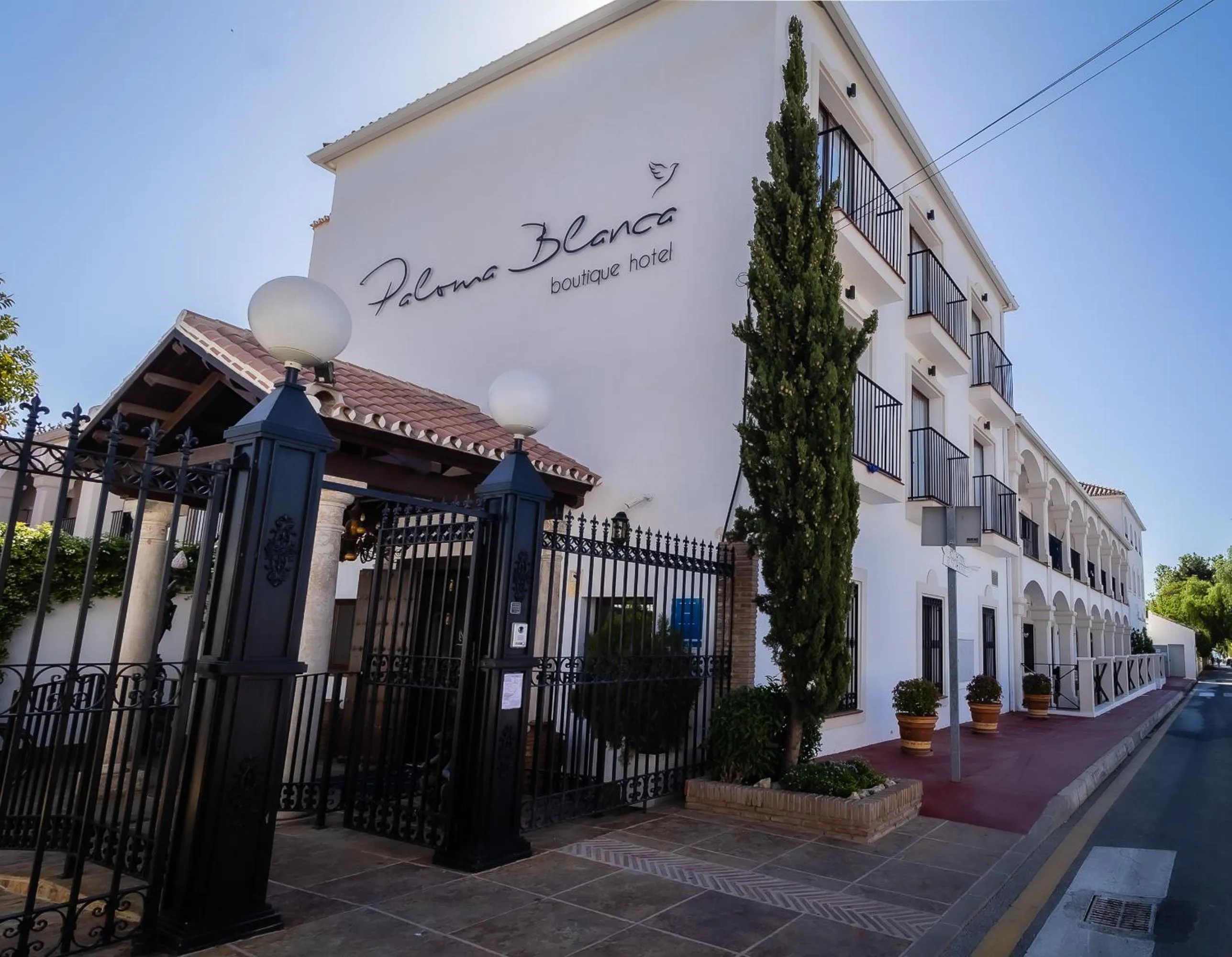 Property building in Paloma Blanca Boutique Hotel