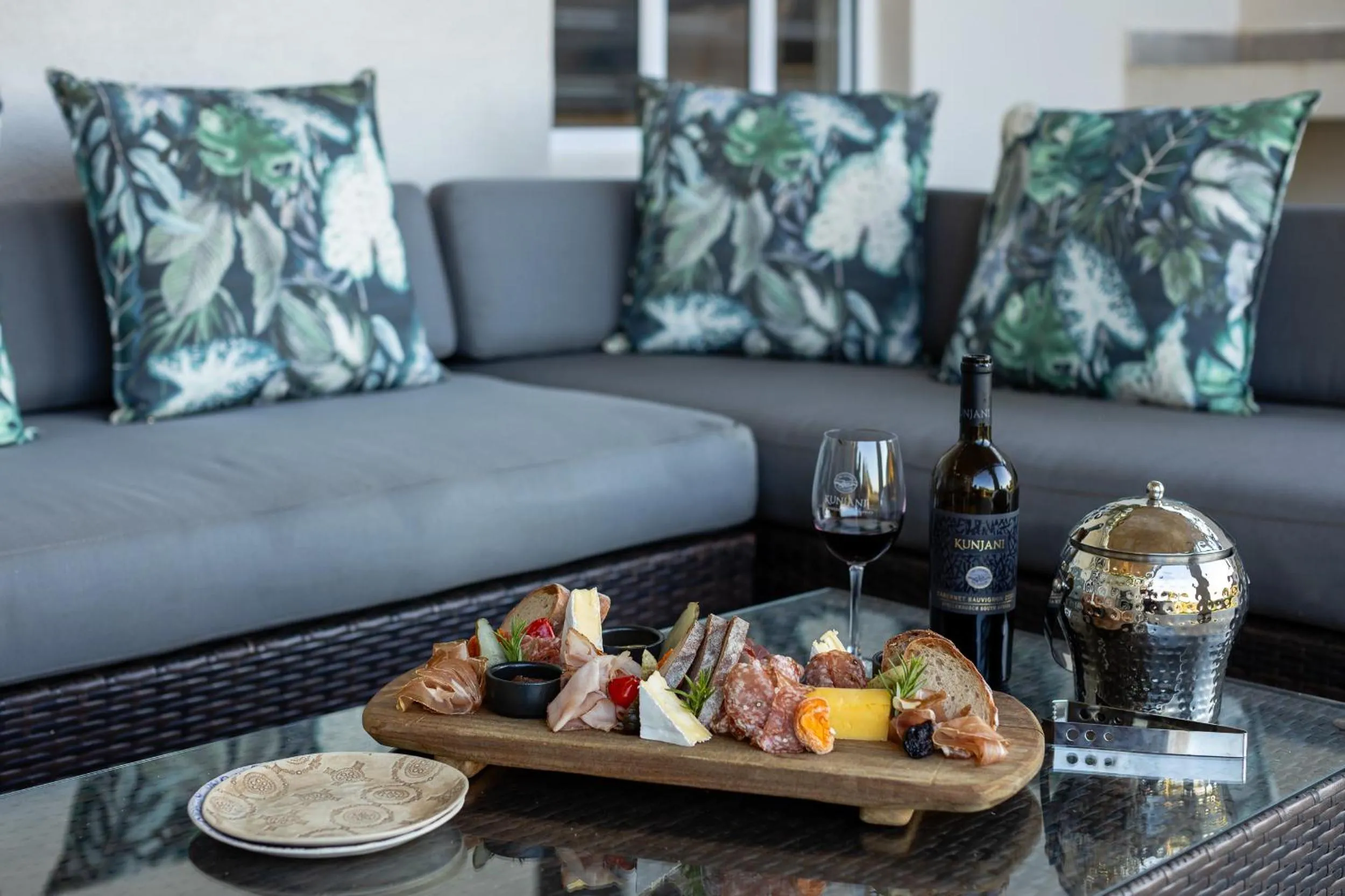 Seating area in Kunjani Villas & Wines