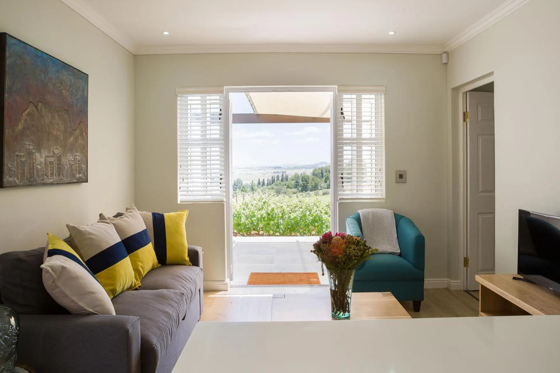 Living room in Kunjani Villas & Wines