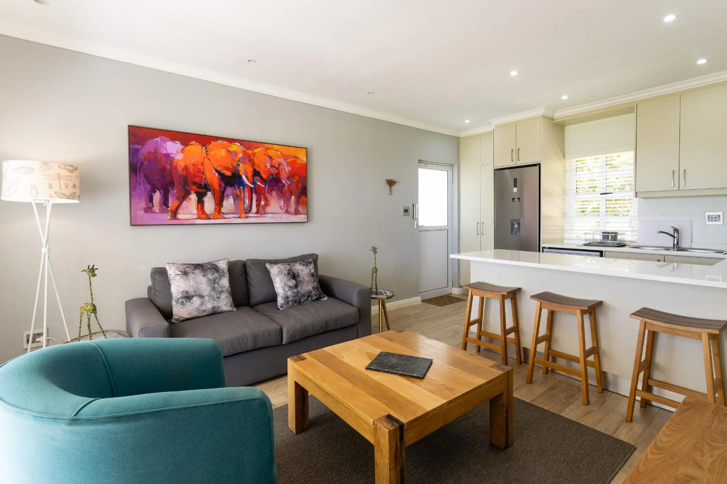 Kitchen or kitchenette in Kunjani Villas & Wines