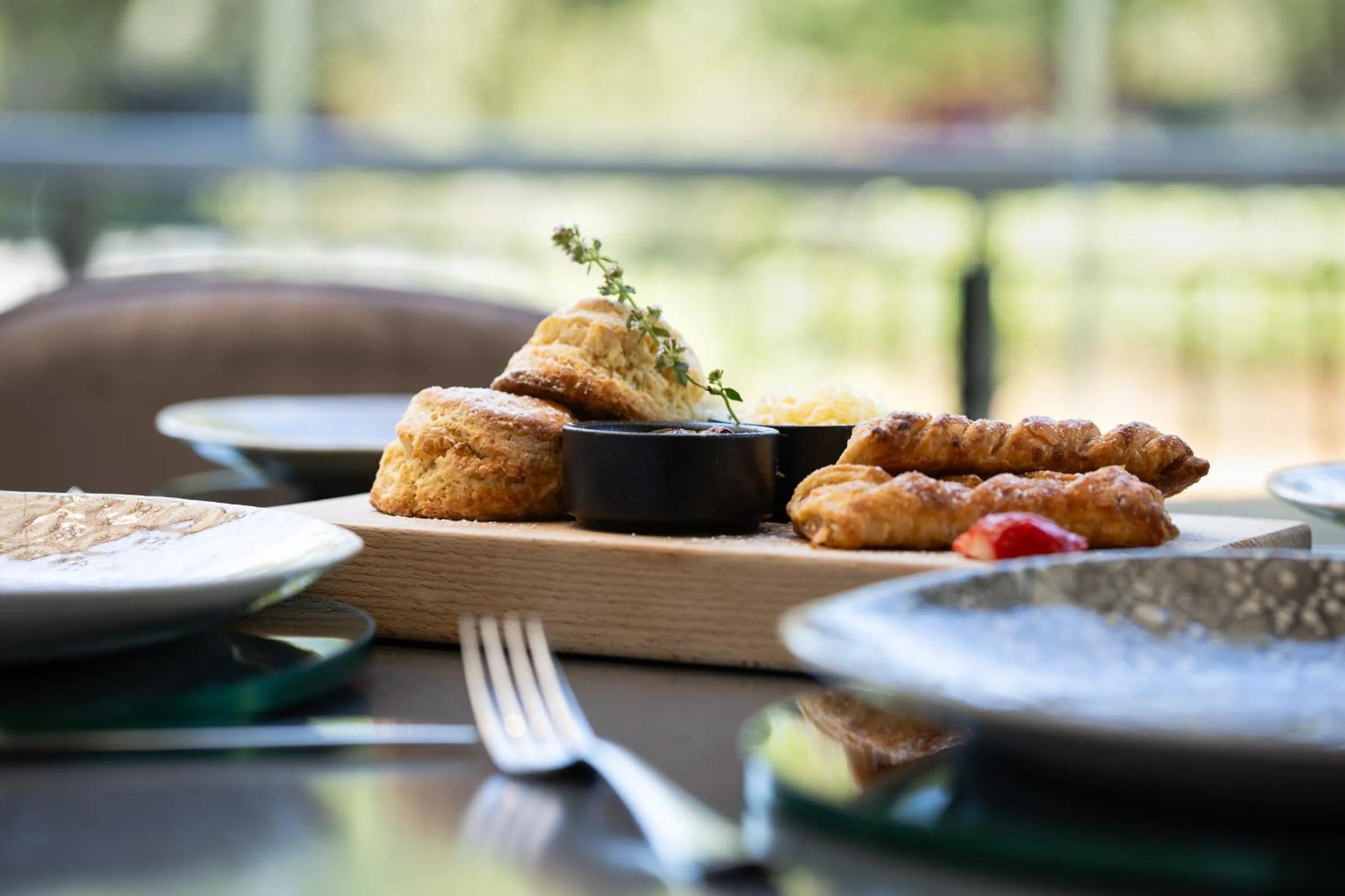 Breakfast in Kunjani Villas & Wines