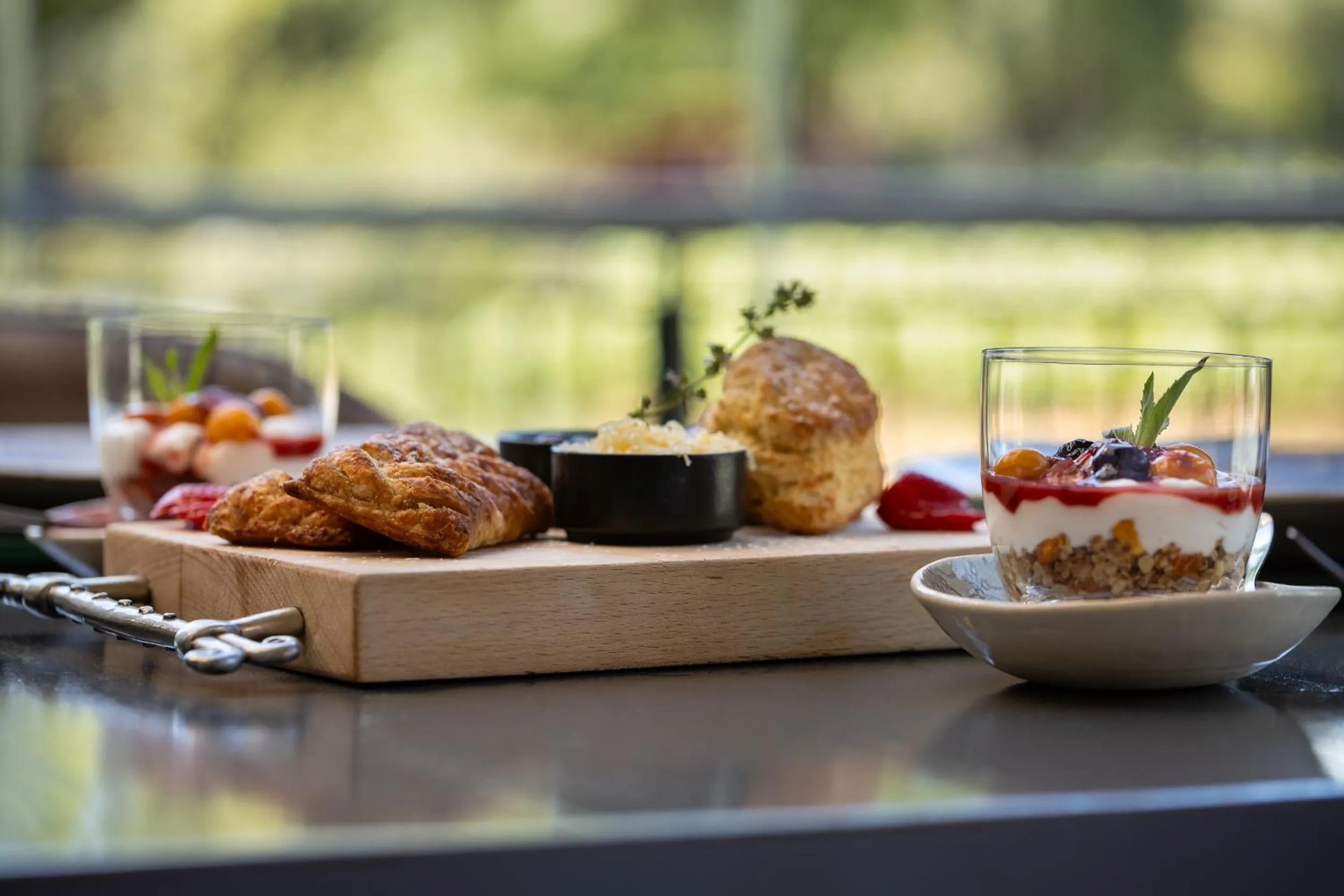 Breakfast in Kunjani Villas & Wines