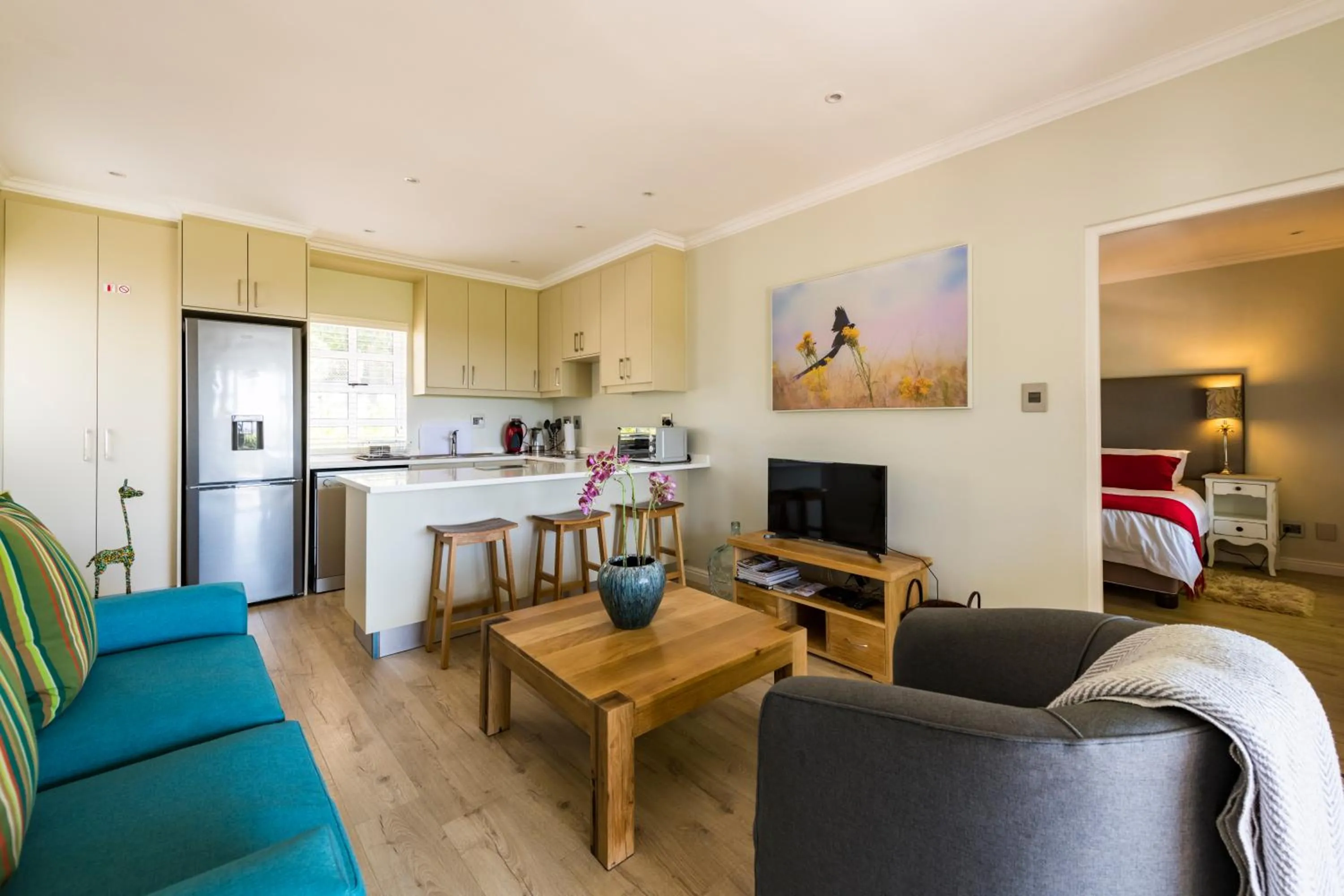 Kitchen or kitchenette in Kunjani Villas & Wines