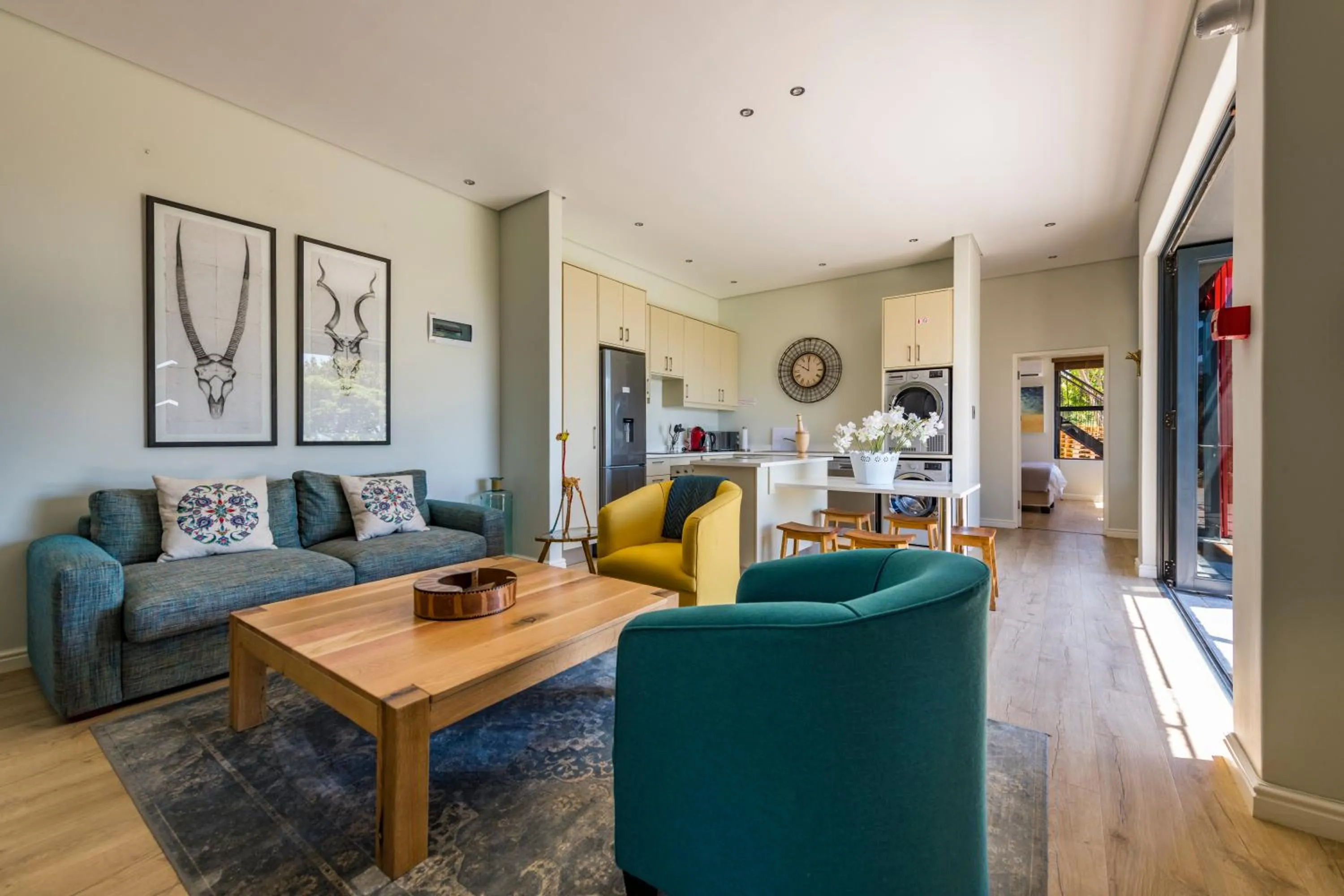 Living room in Kunjani Villas & Wines