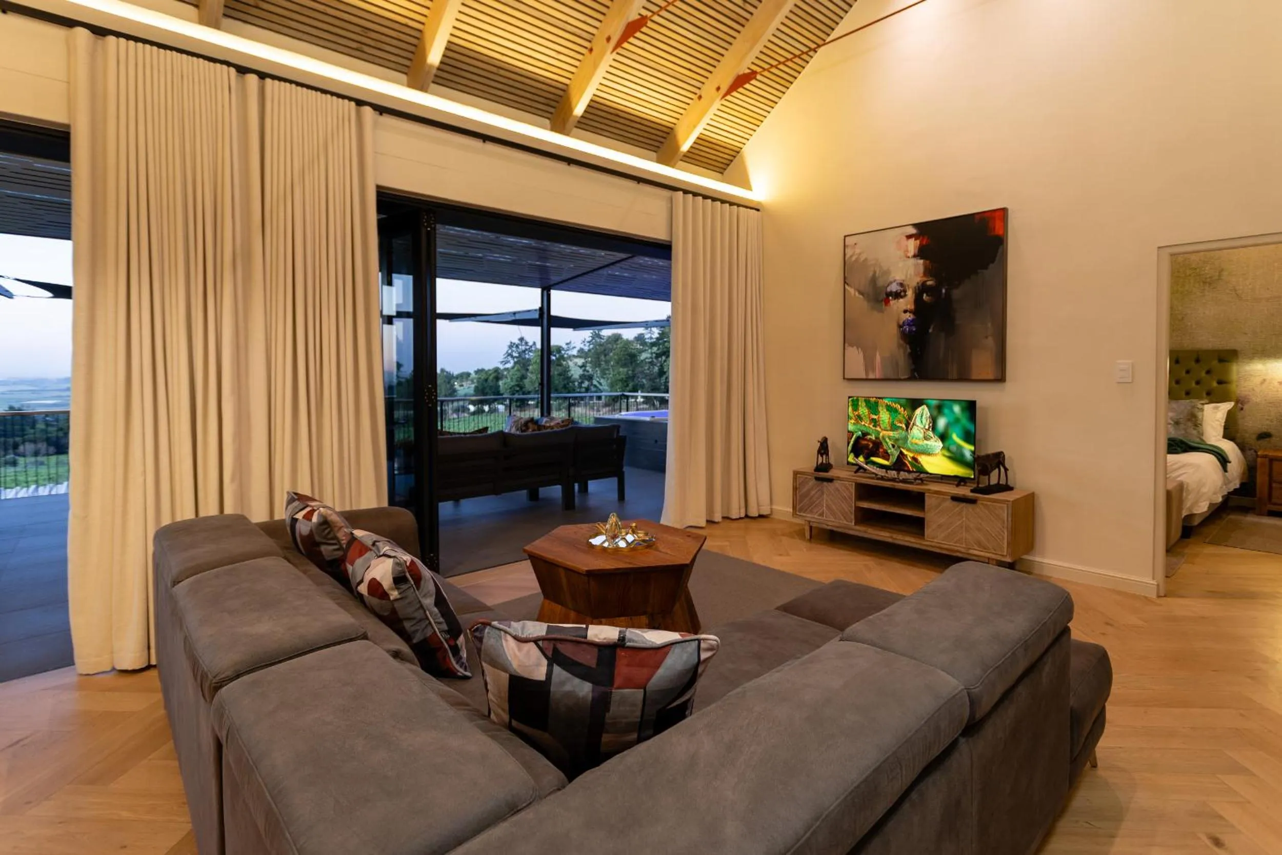 TV and multimedia in Kunjani Villas & Wines