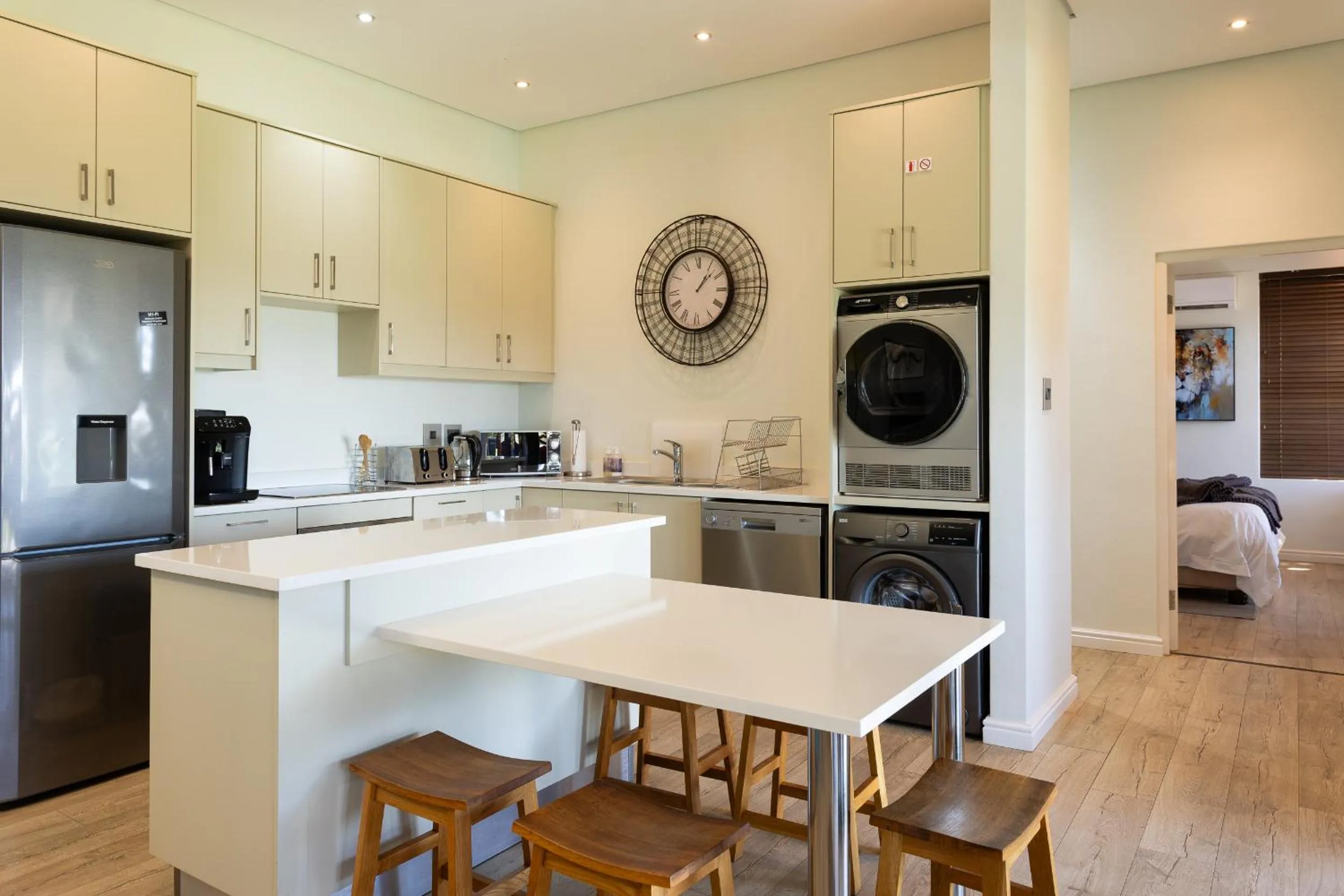 Kitchen or kitchenette in Kunjani Villas & Wines