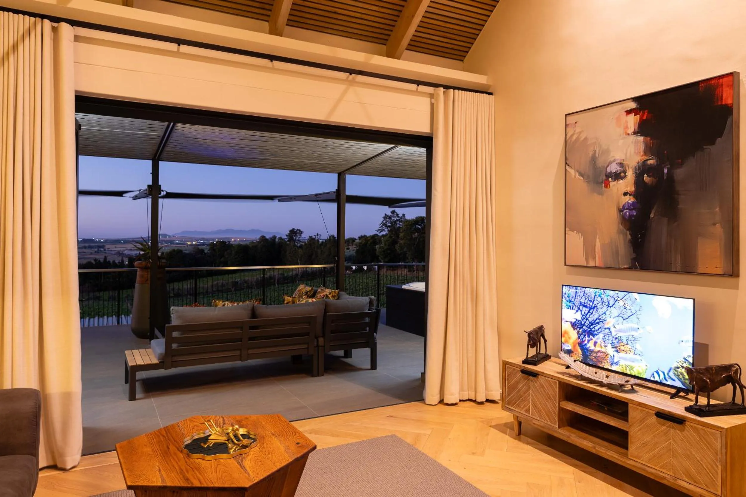TV and multimedia in Kunjani Villas & Wines
