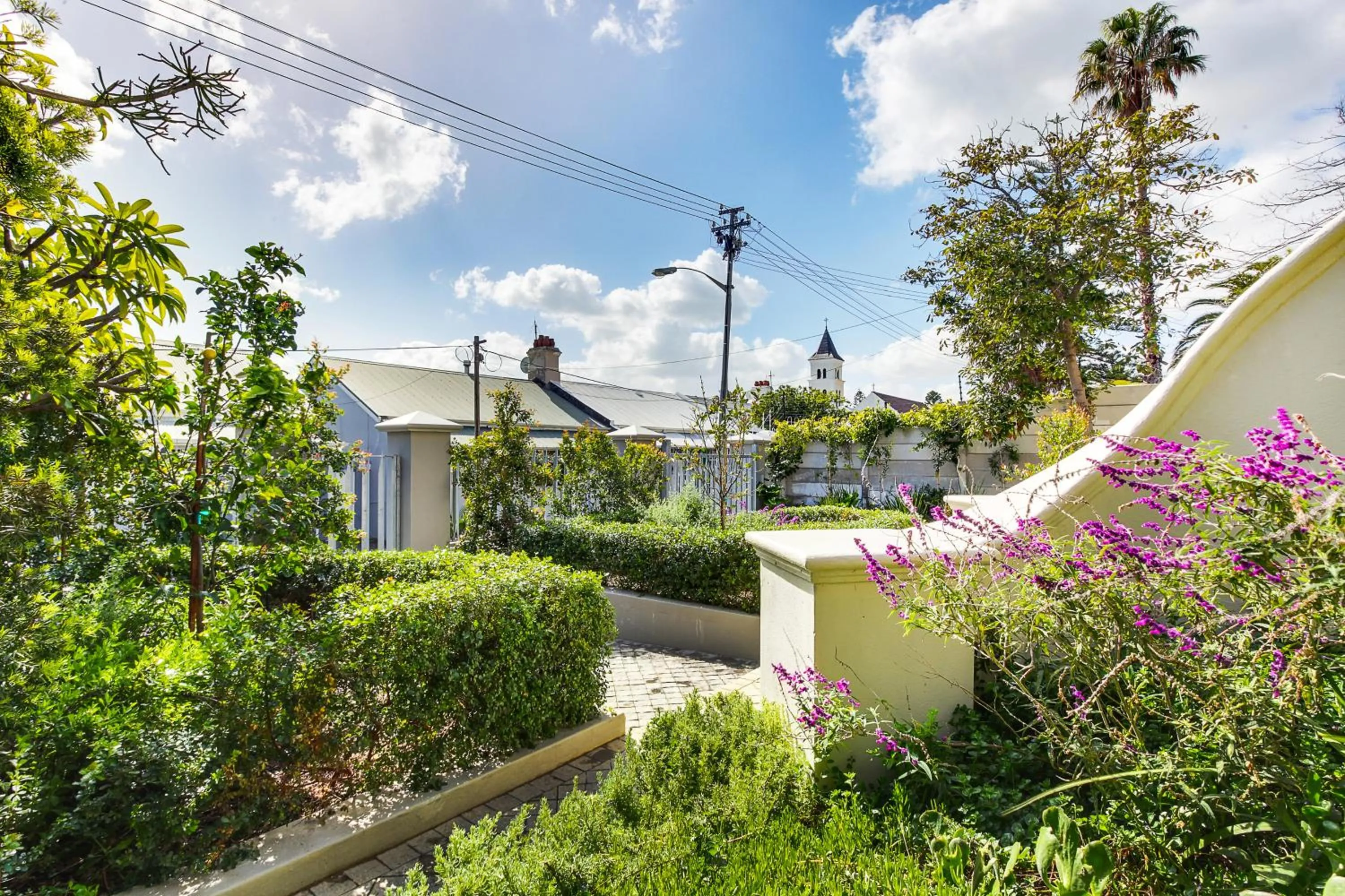 Garden view in Cheviot Place Garden Apartment with Private Entrance