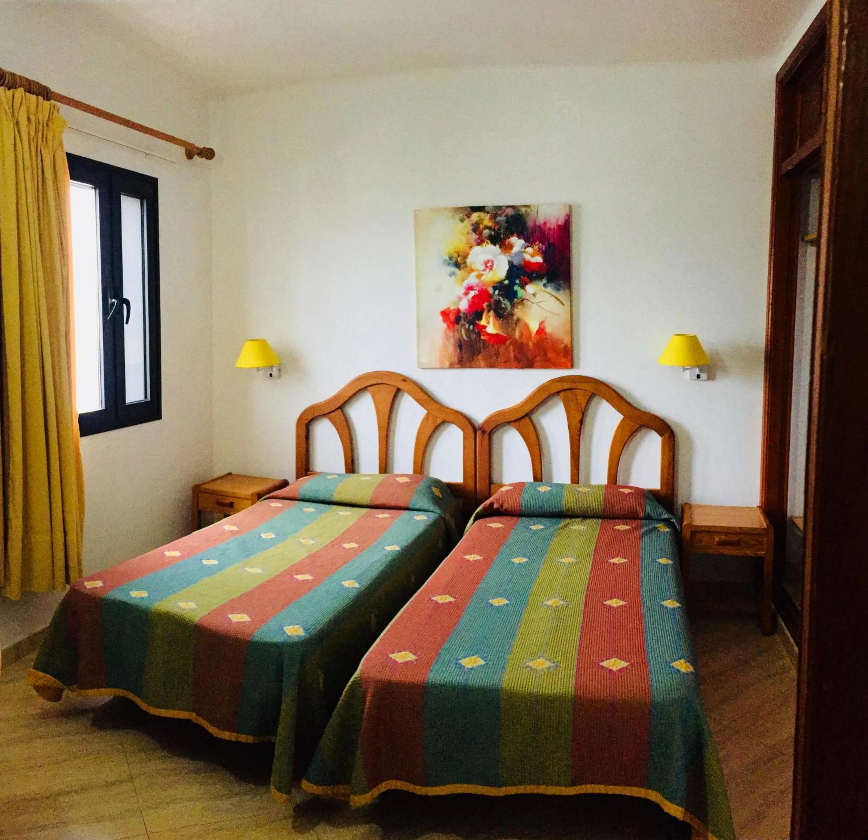 Bed in Apartamentos Maribel