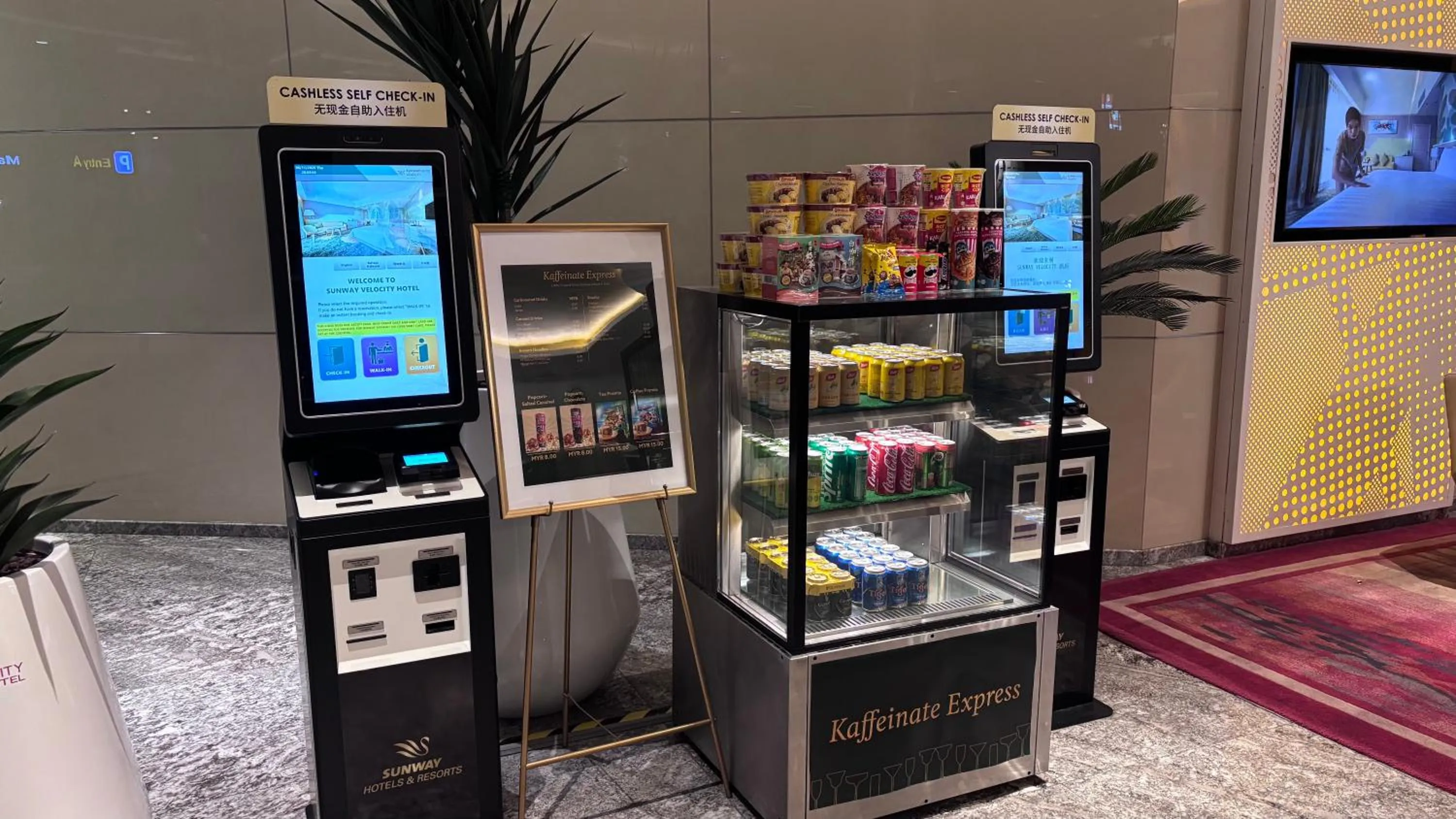 vending machine in Sunway Velocity Hotel Kuala Lumpur
