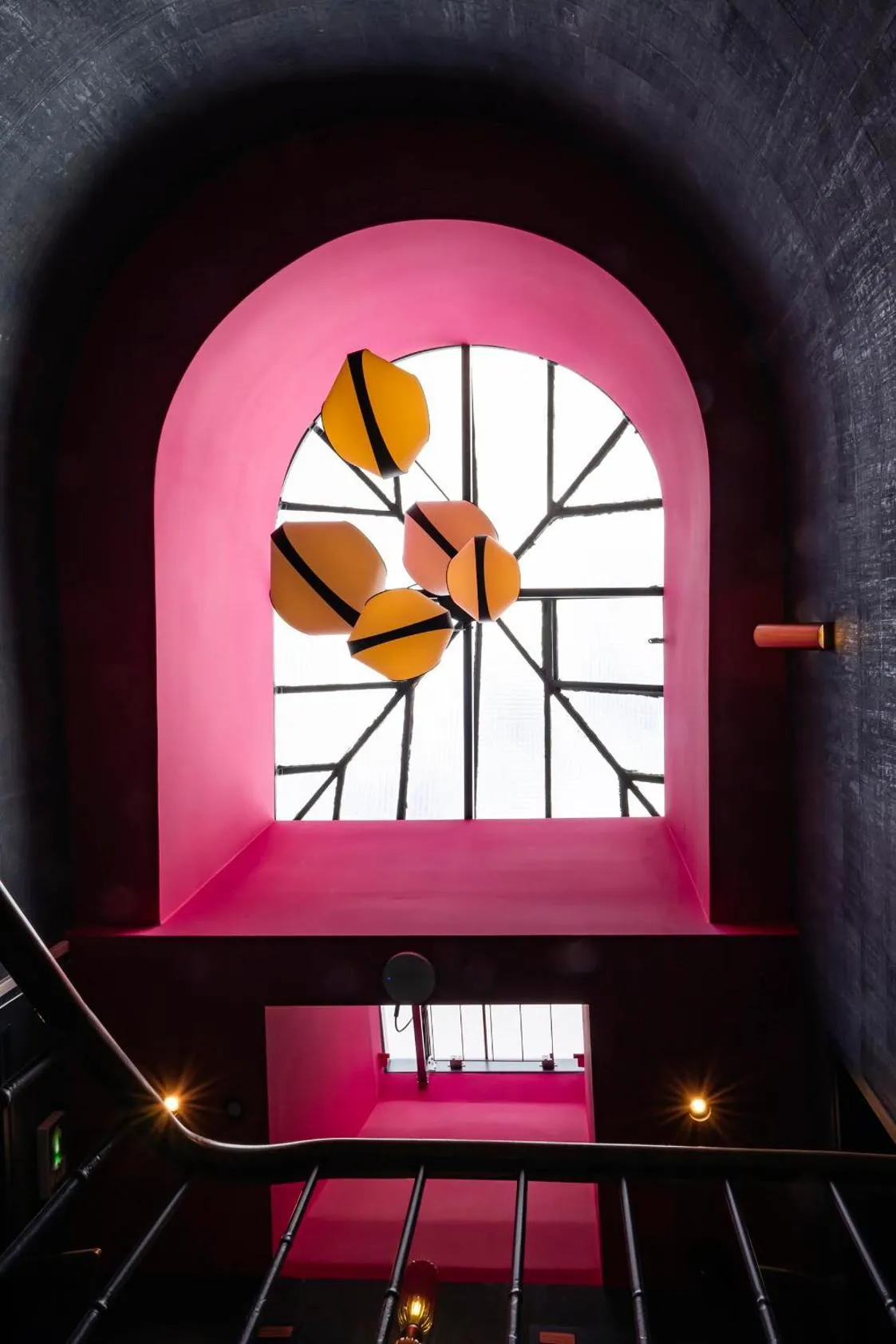 Decorative detail in Hôtel Hiro Paris