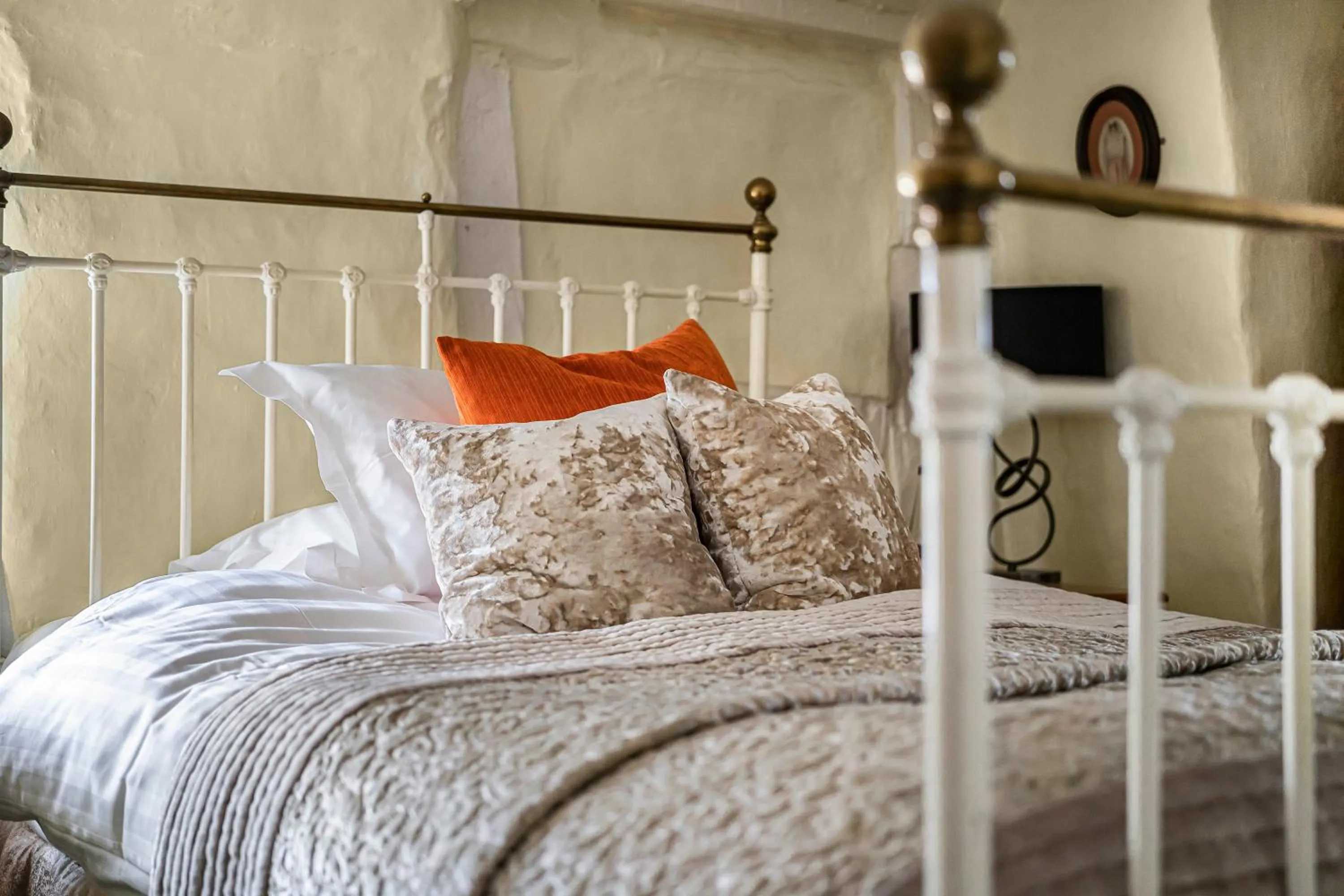 Bed in The Angel Inn B&B