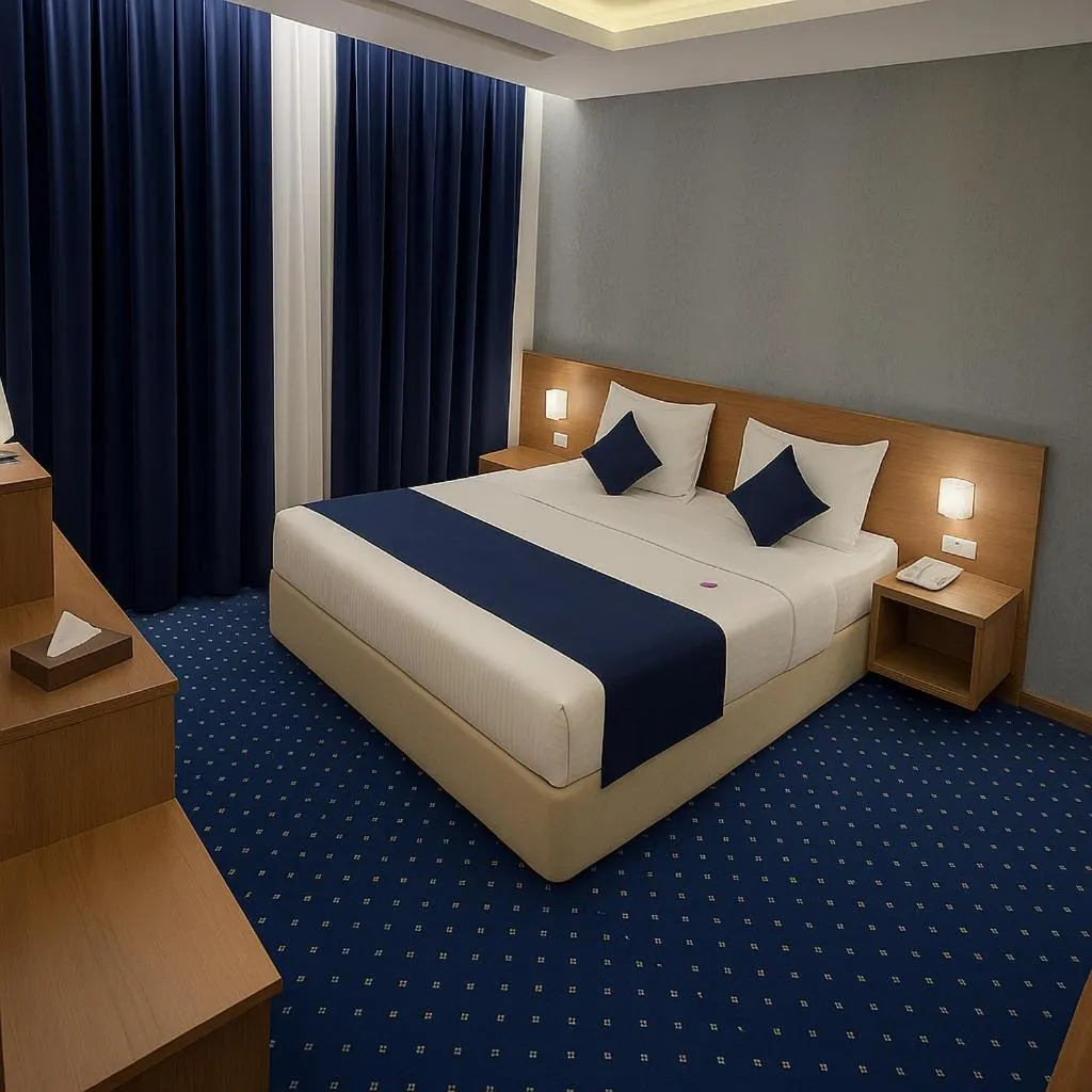 Bed in Nova Sky Hotel