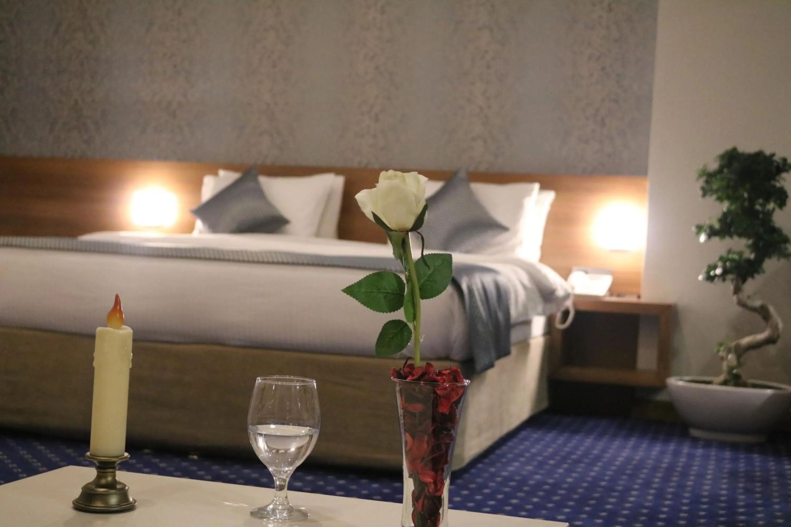 Bed in Nova Sky Hotel