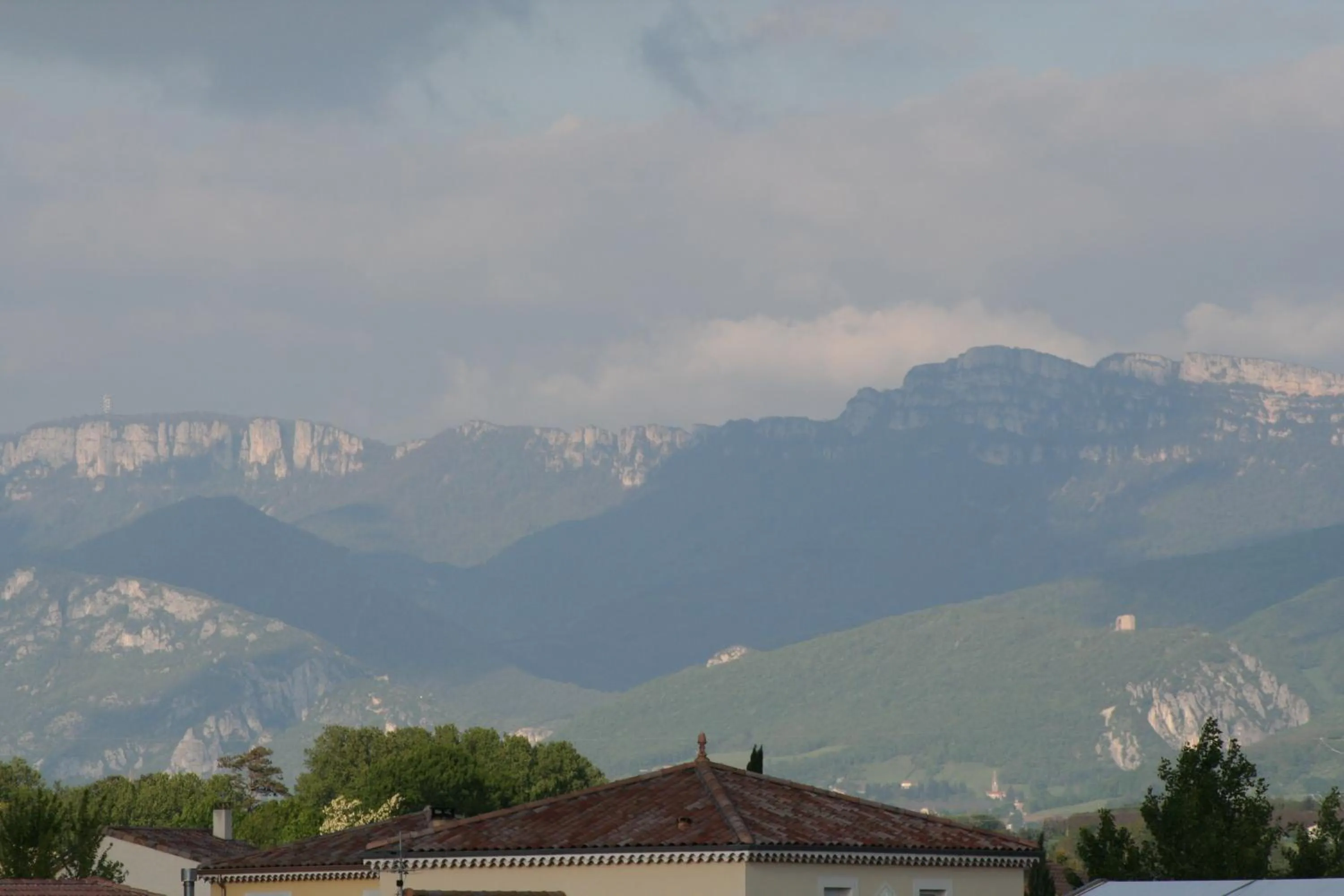 Mountain view in Hôtel Valery