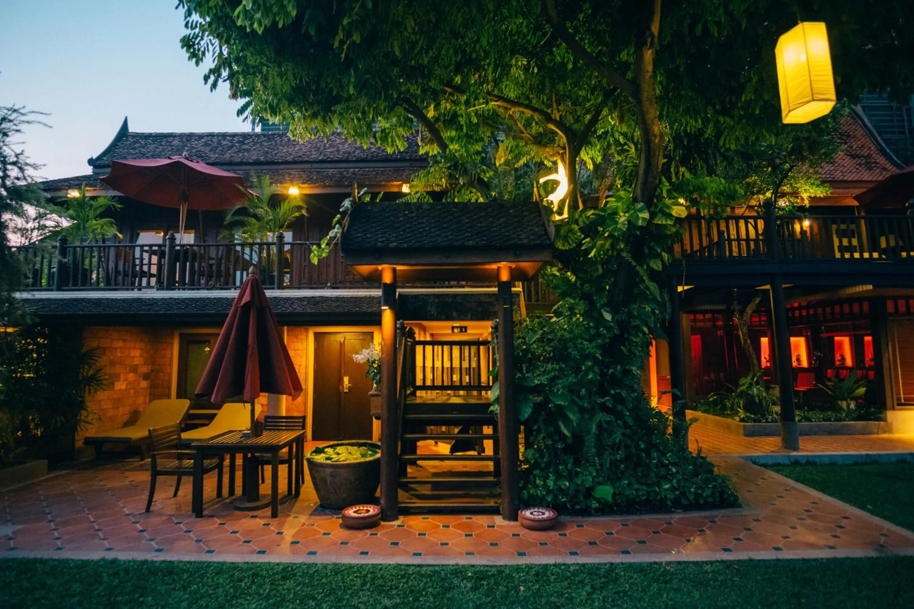 Patio in Chakrabongse Villas