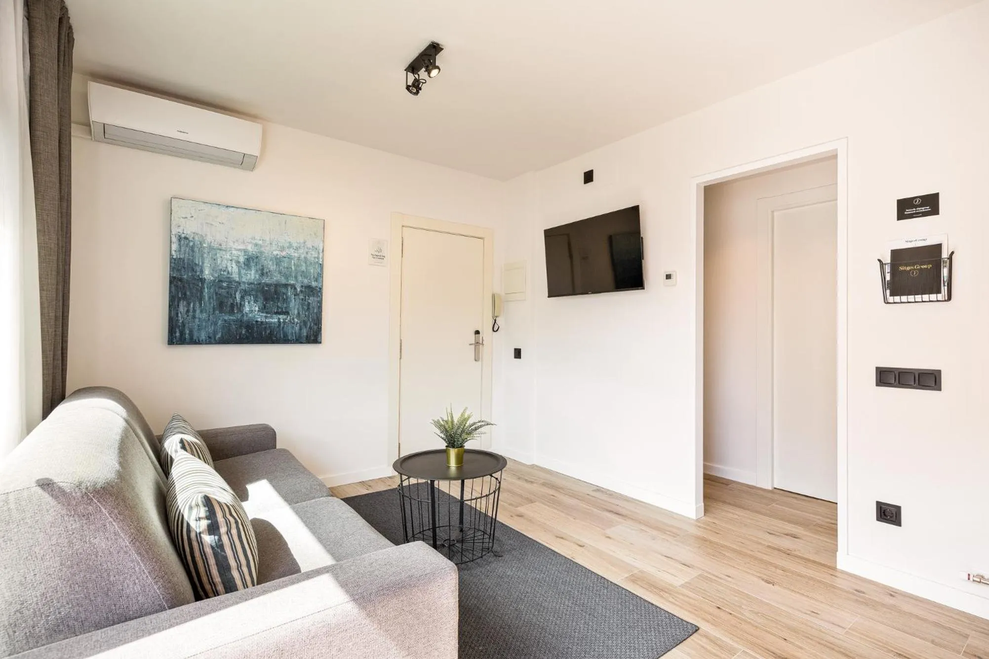Living room in Sitges Group Calm Beach