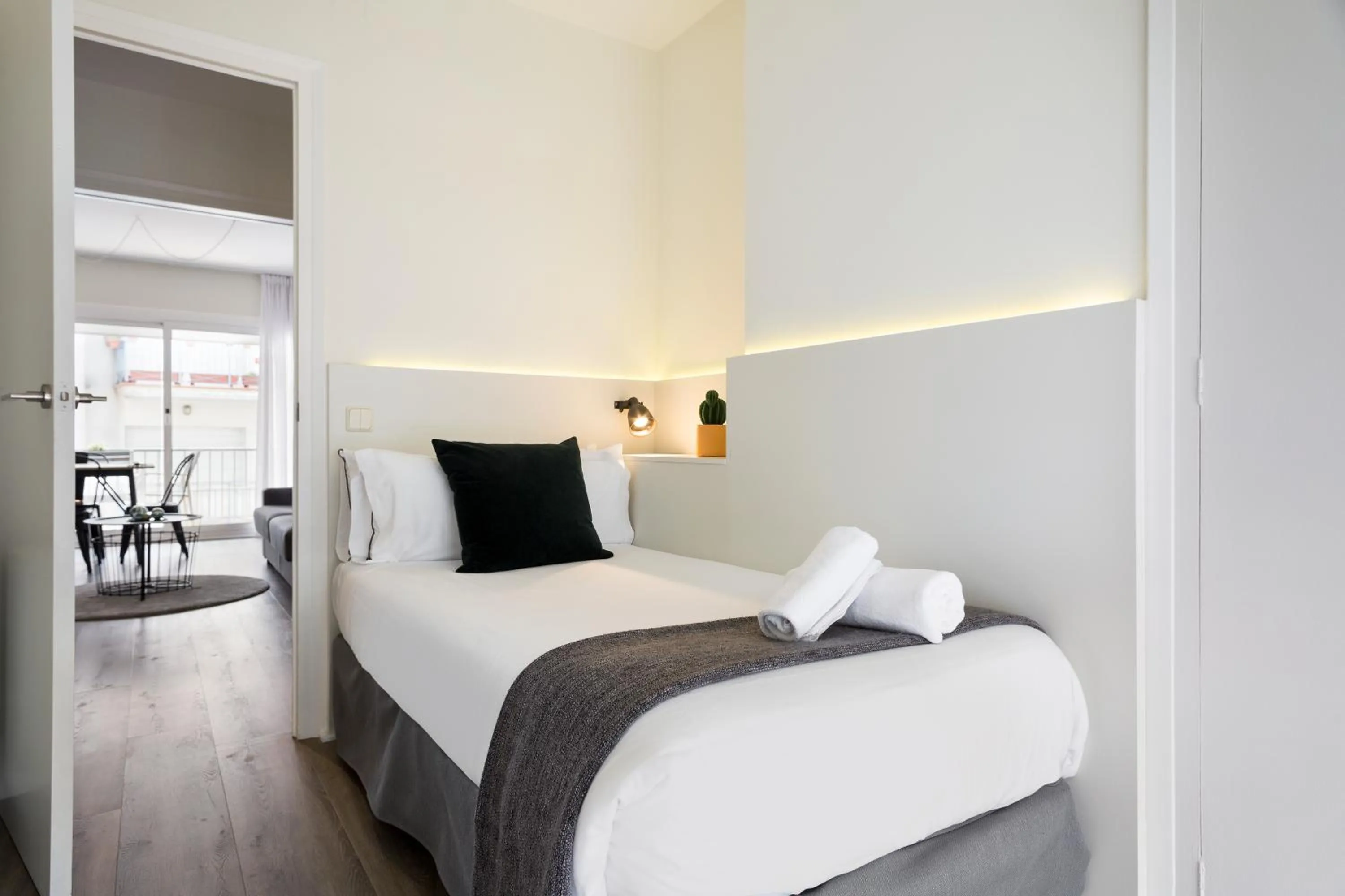 Bedroom, Bed in Sitges Group Calm Beach