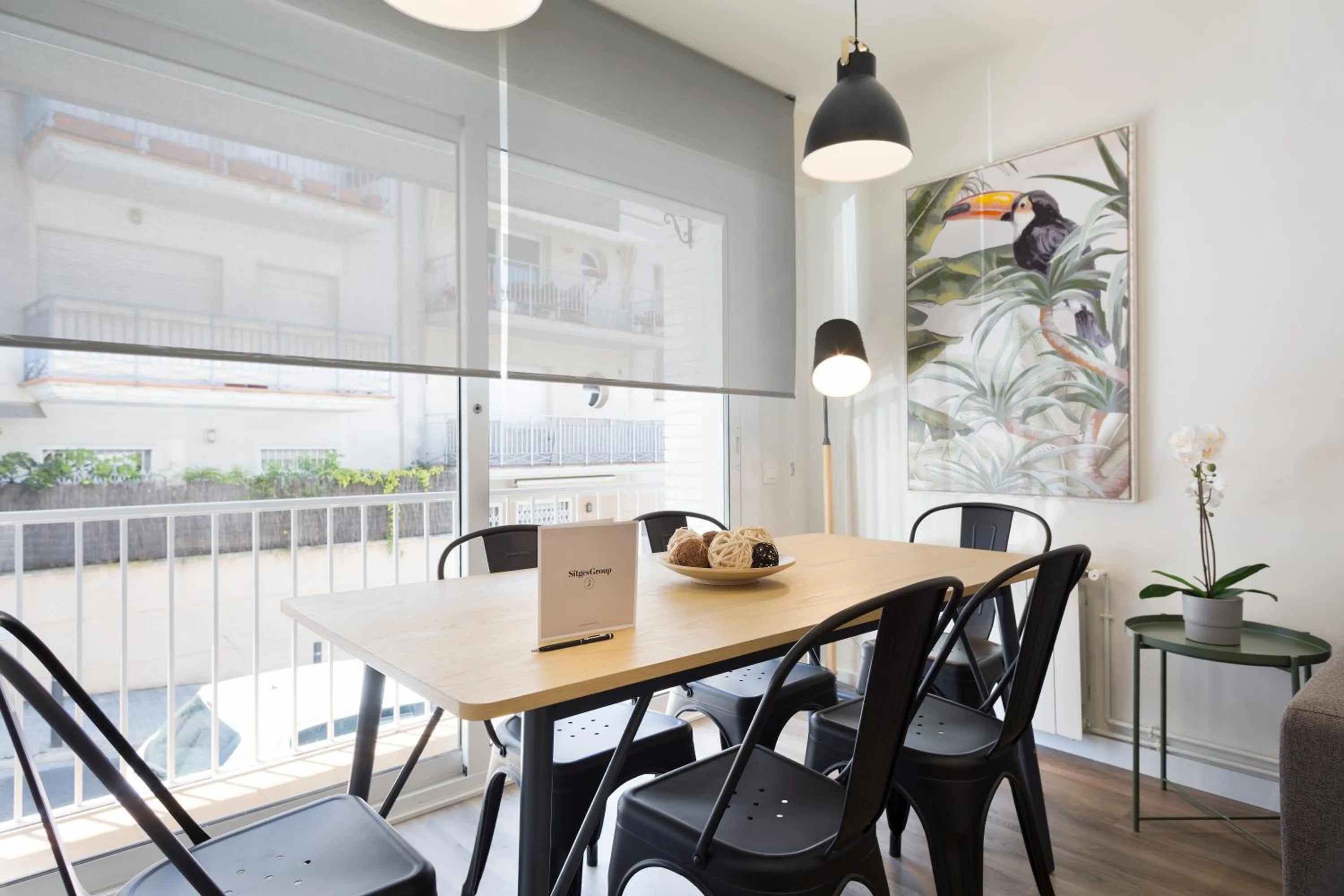 Dining area in Sitges Group Calm Beach