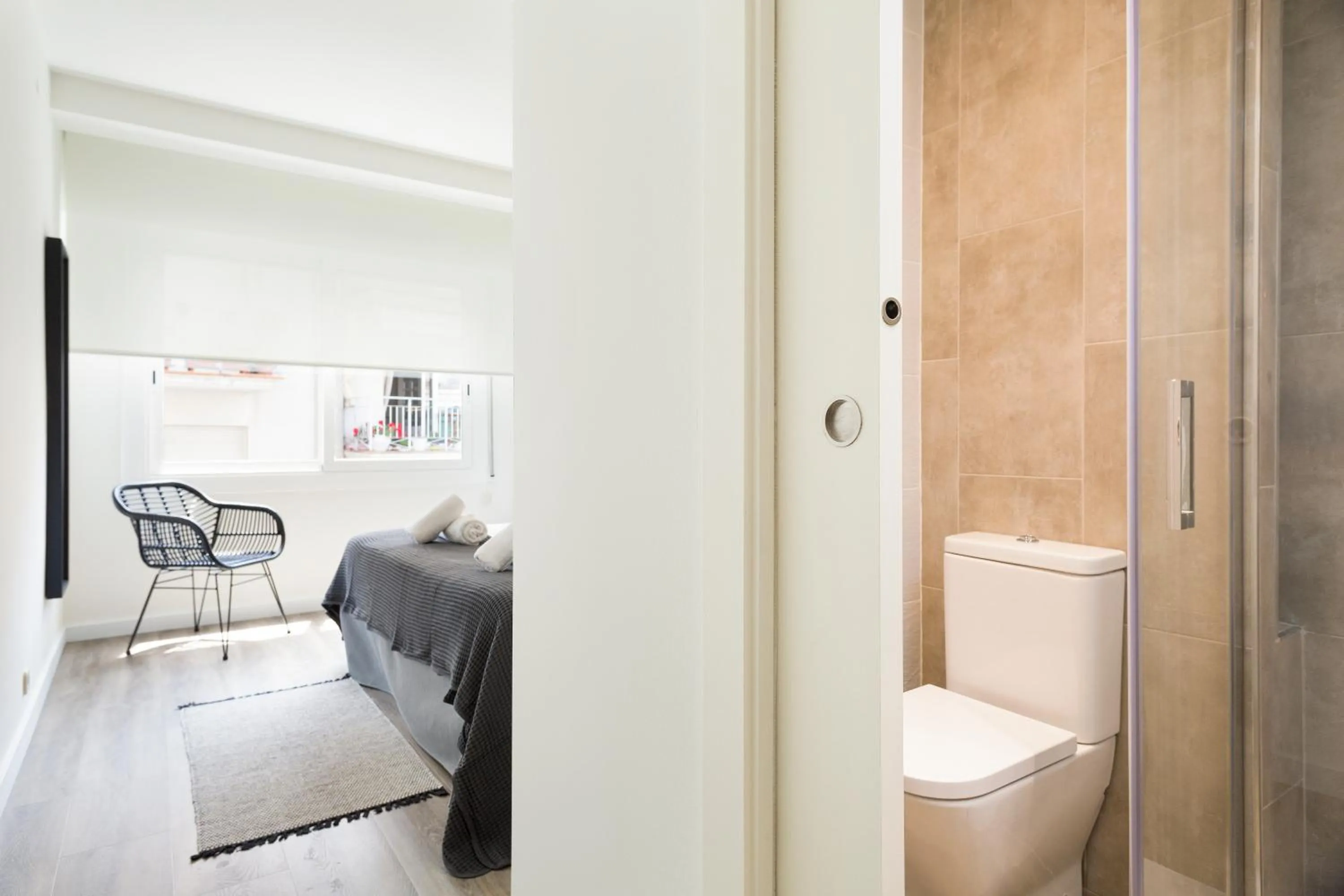 Bedroom in Sitges Group Calm Beach
