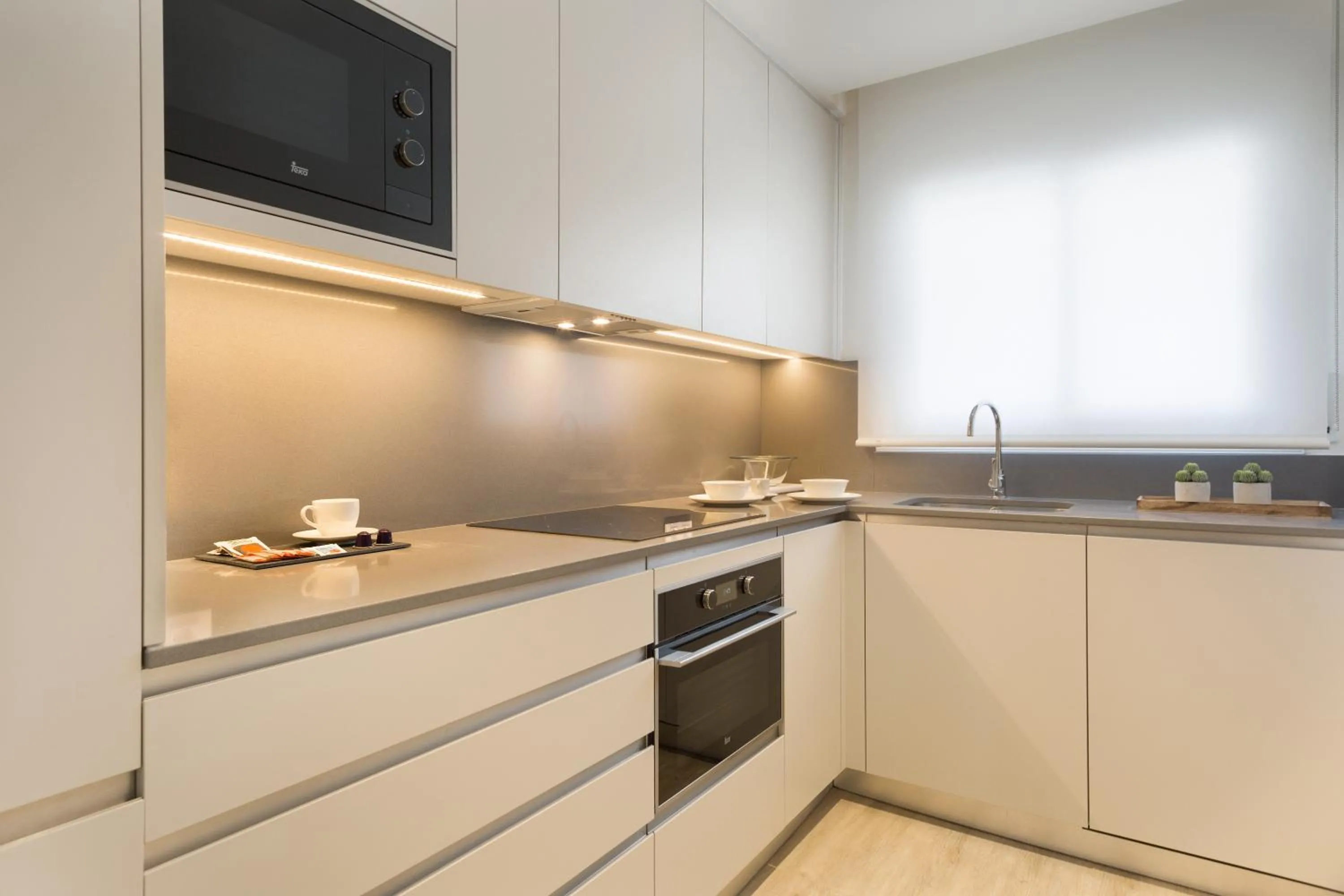 Kitchen or kitchenette in Sitges Group Calm Beach