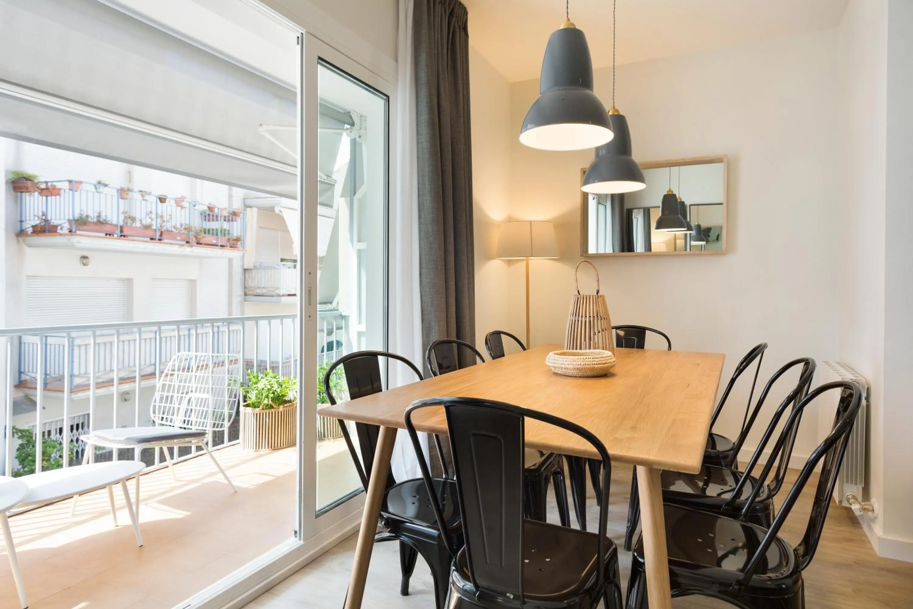 Dining area in Sitges Group Calm Beach