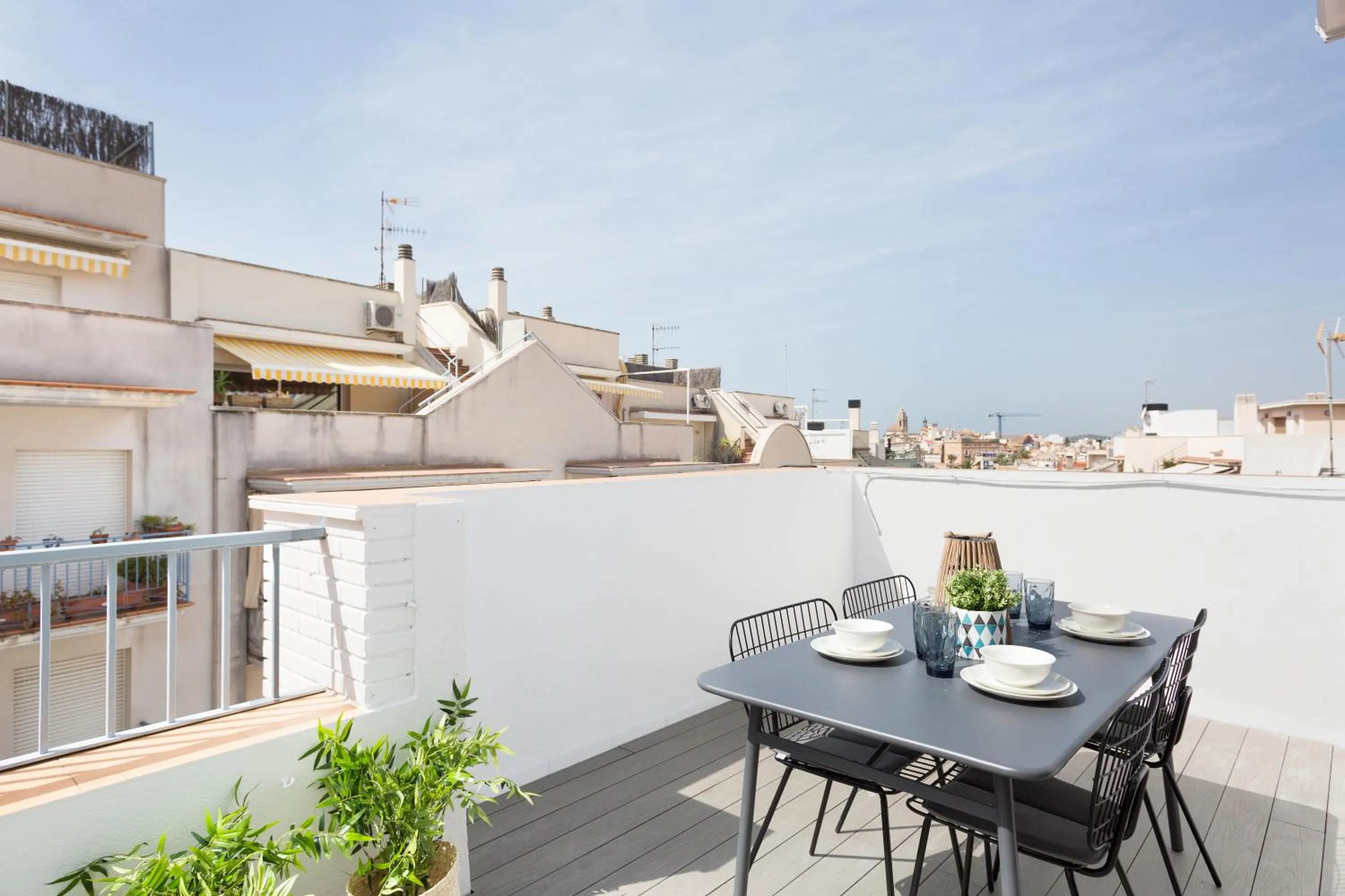 Balcony/Terrace in Sitges Group Calm Beach