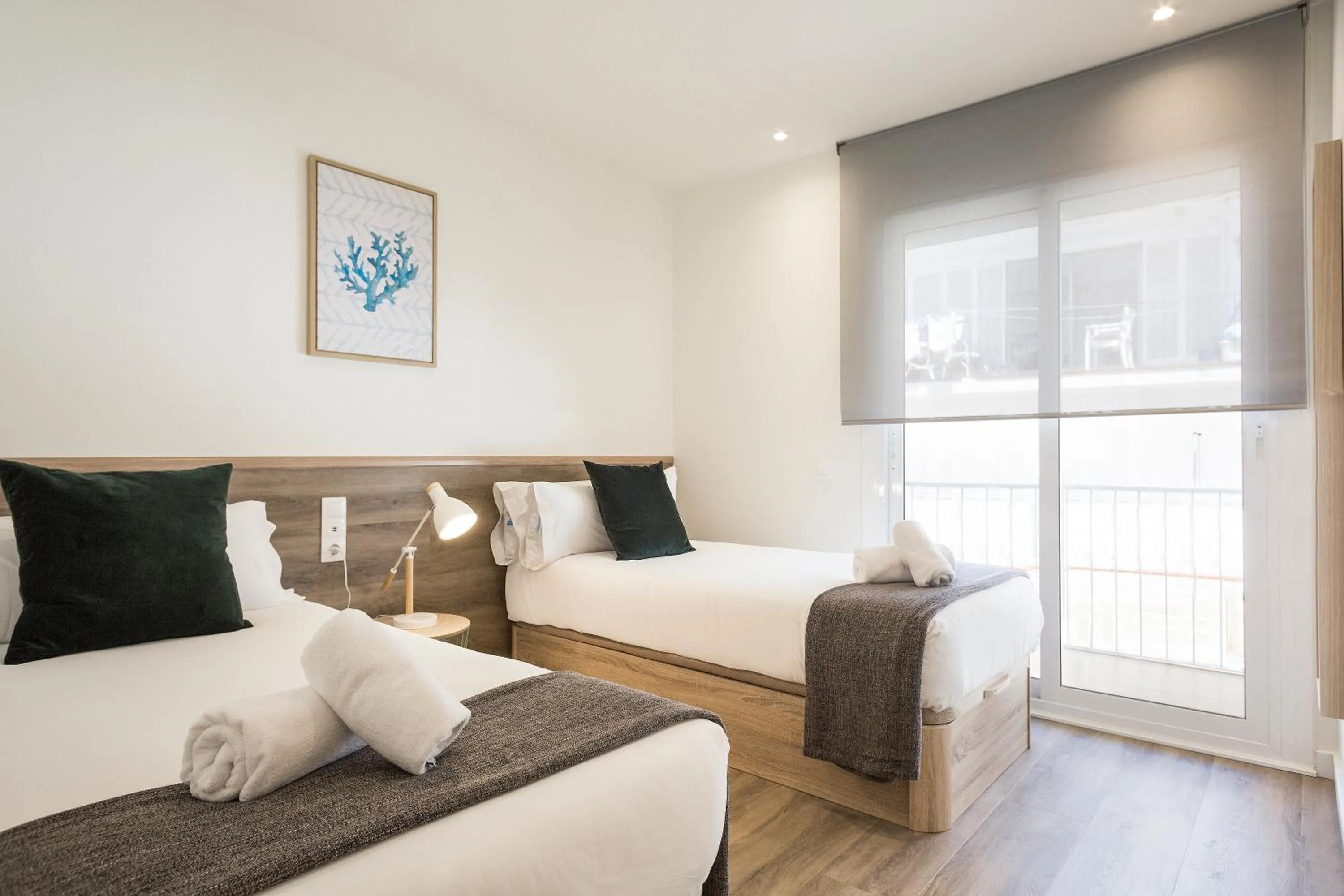 Bed in Sitges Group Calm Beach