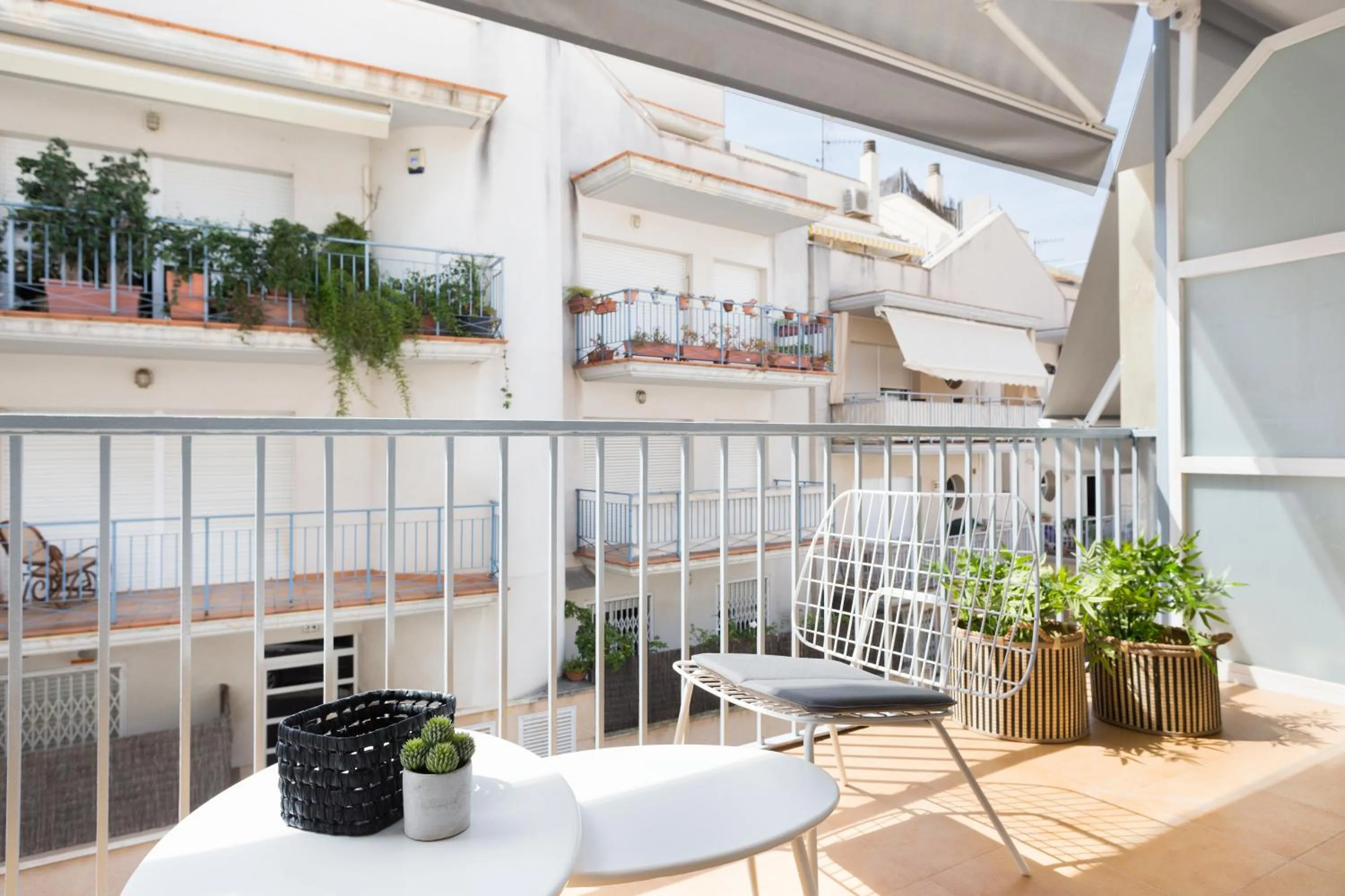Balcony/Terrace in Sitges Group Calm Beach
