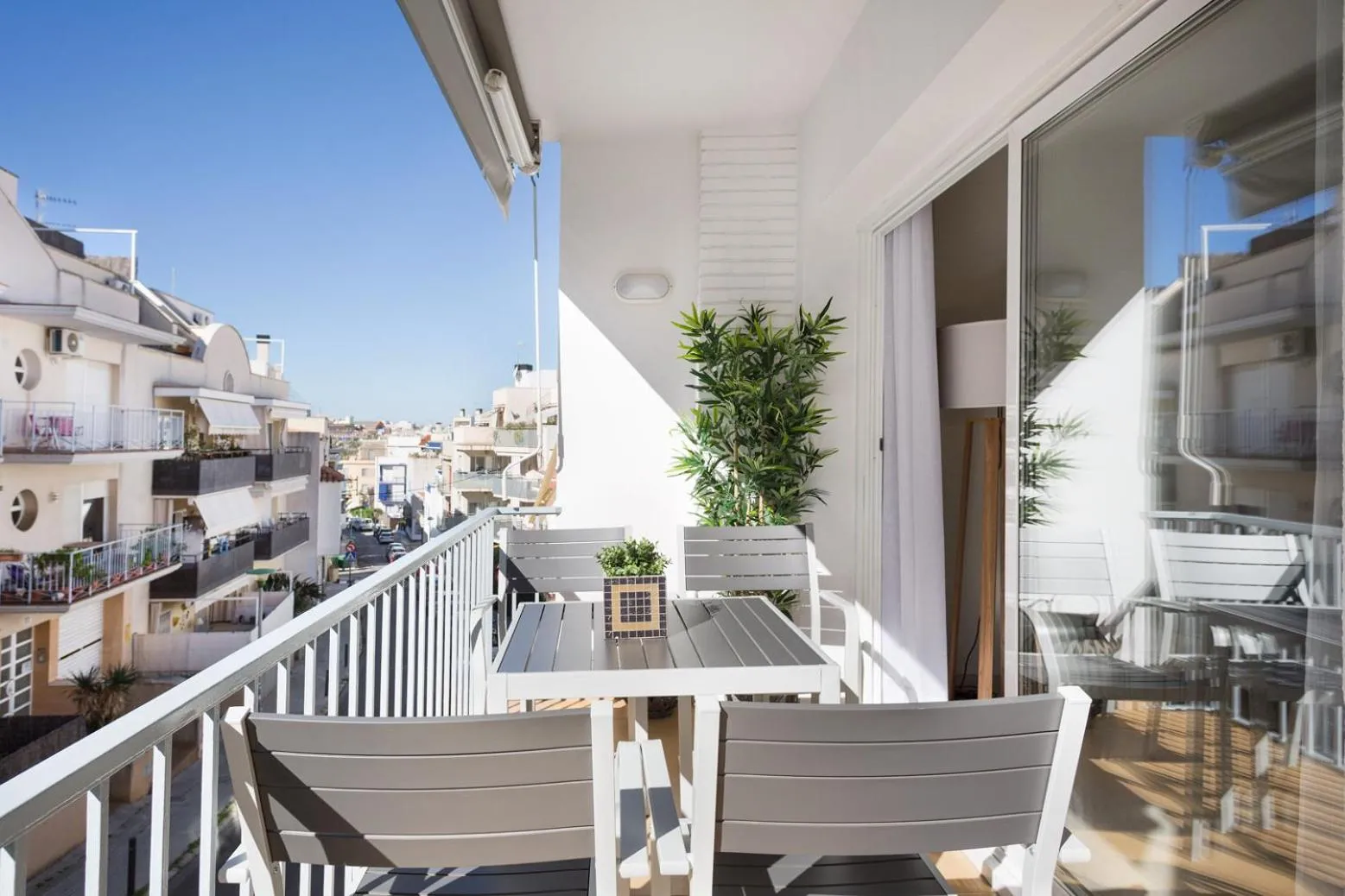 Balcony/Terrace in Sitges Group Calm Beach