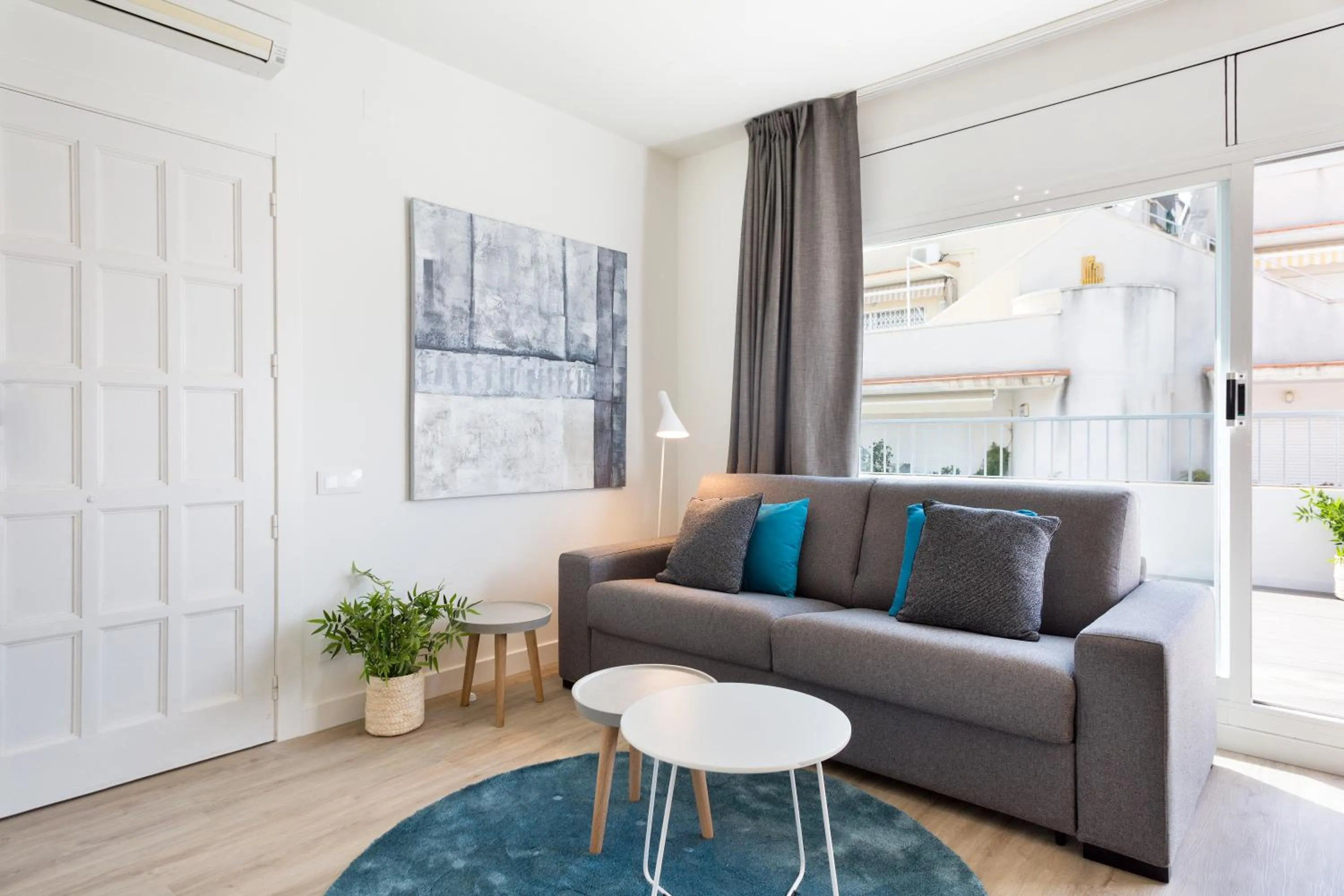 Living room in Sitges Group Calm Beach