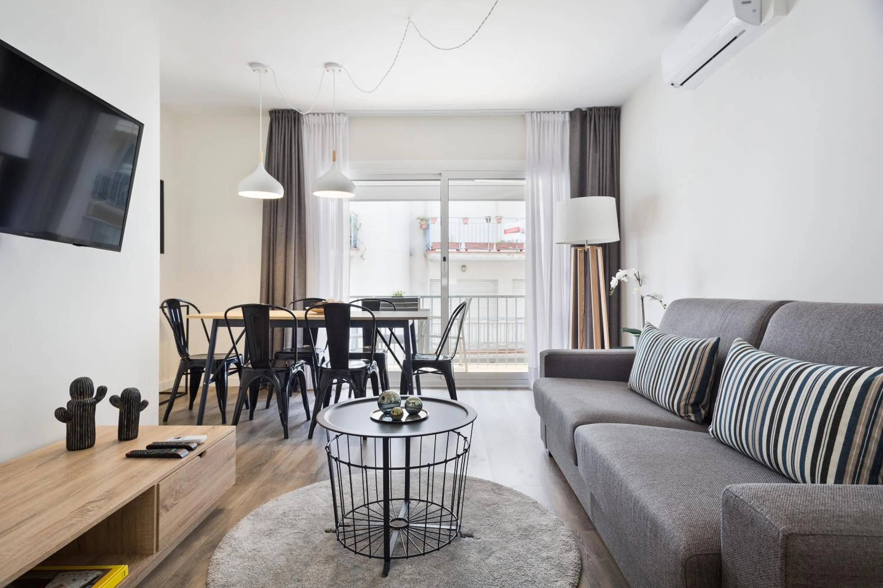 Living room in Sitges Group Calm Beach