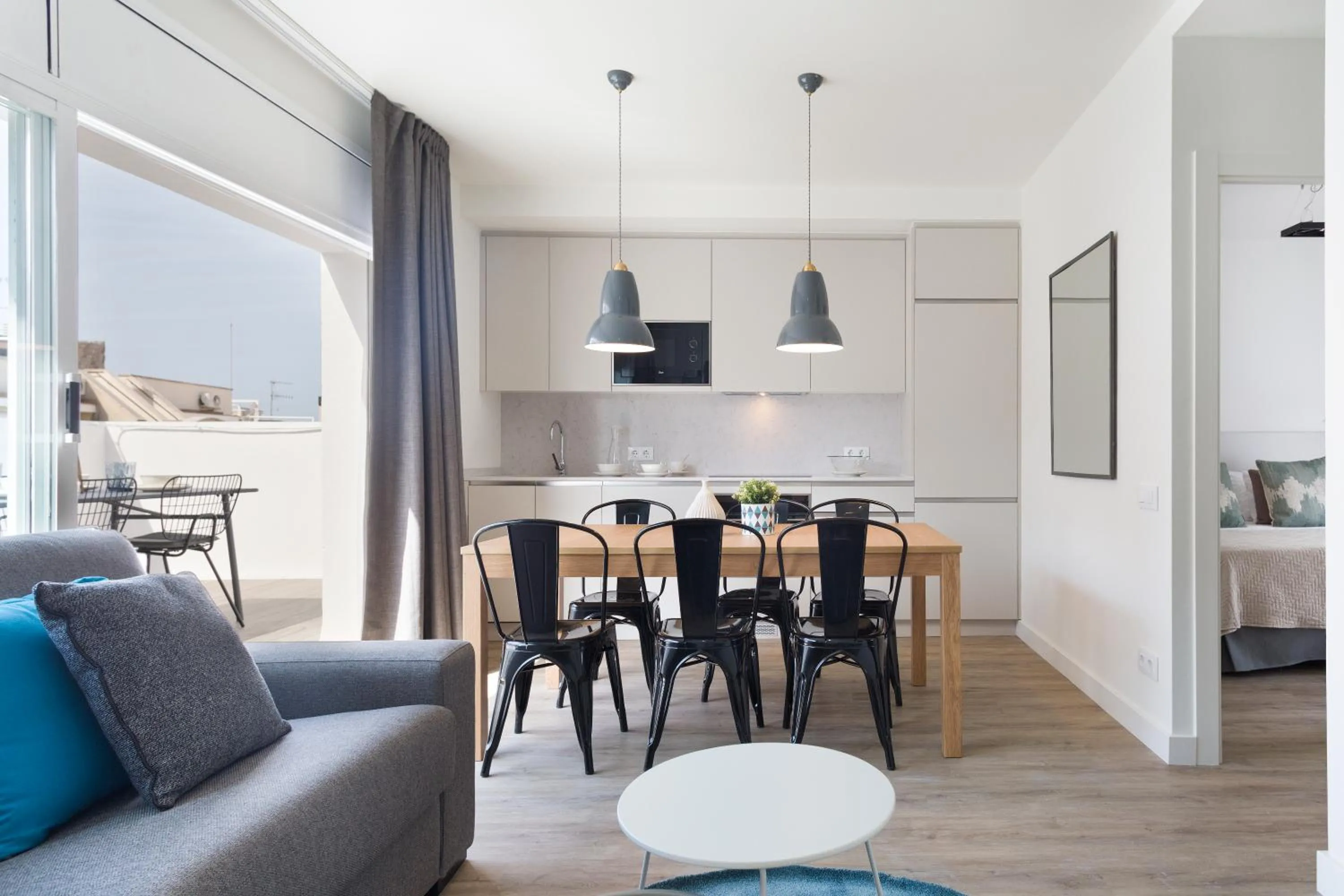Communal lounge/ TV room in Sitges Group Calm Beach
