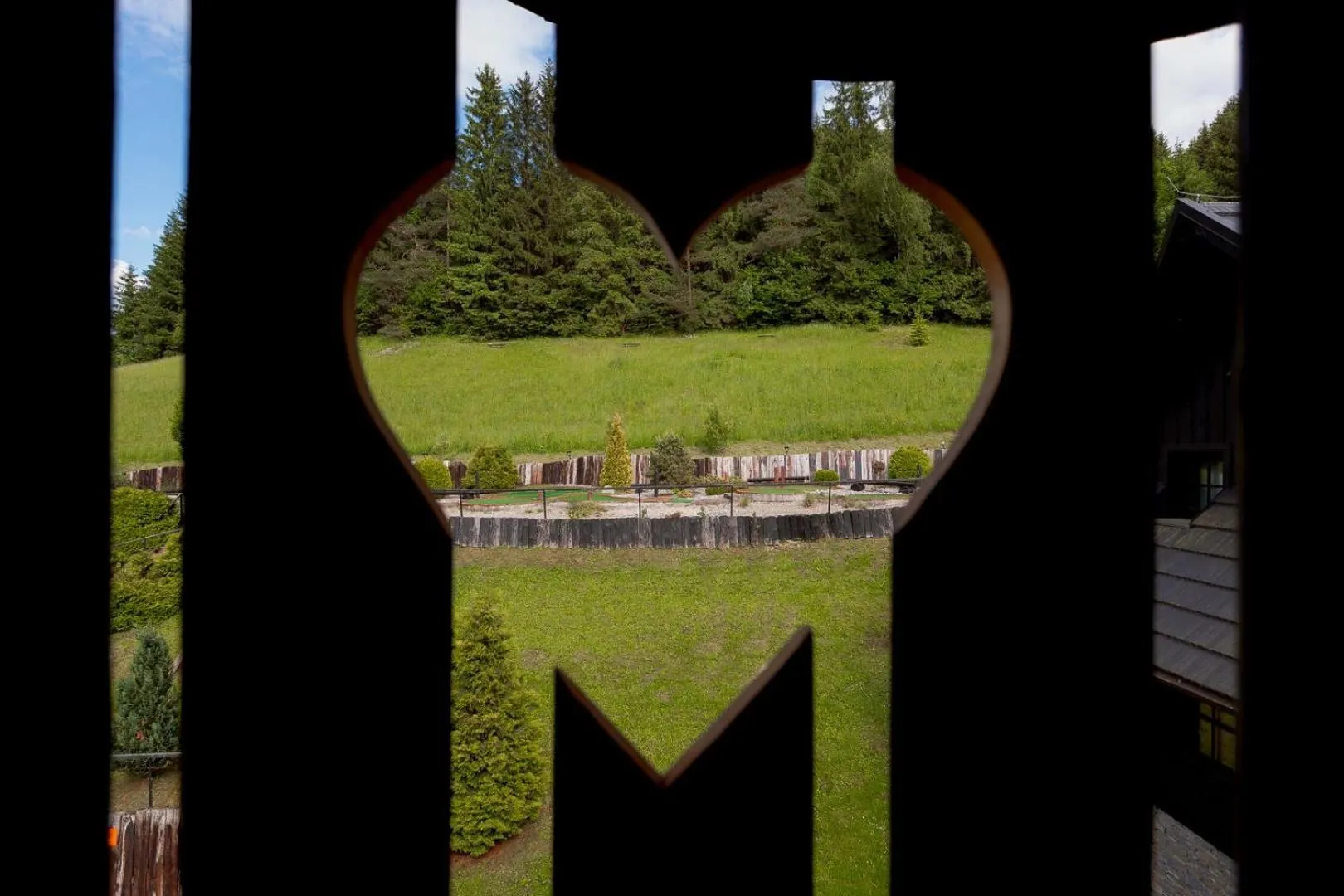 Natural landscape in Wellness rezort Jánošíkov dvor