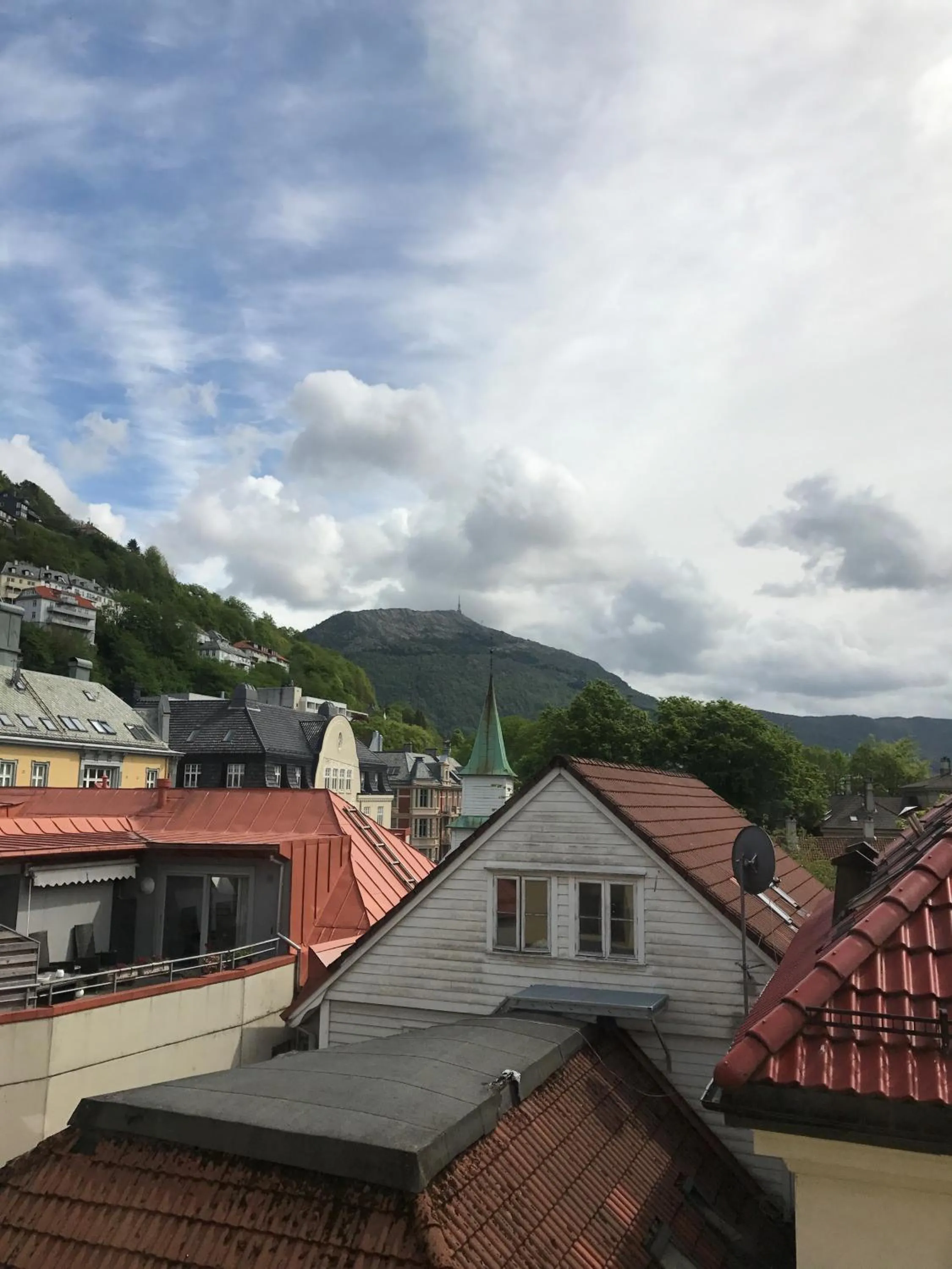 City view in City Hostel Bergen