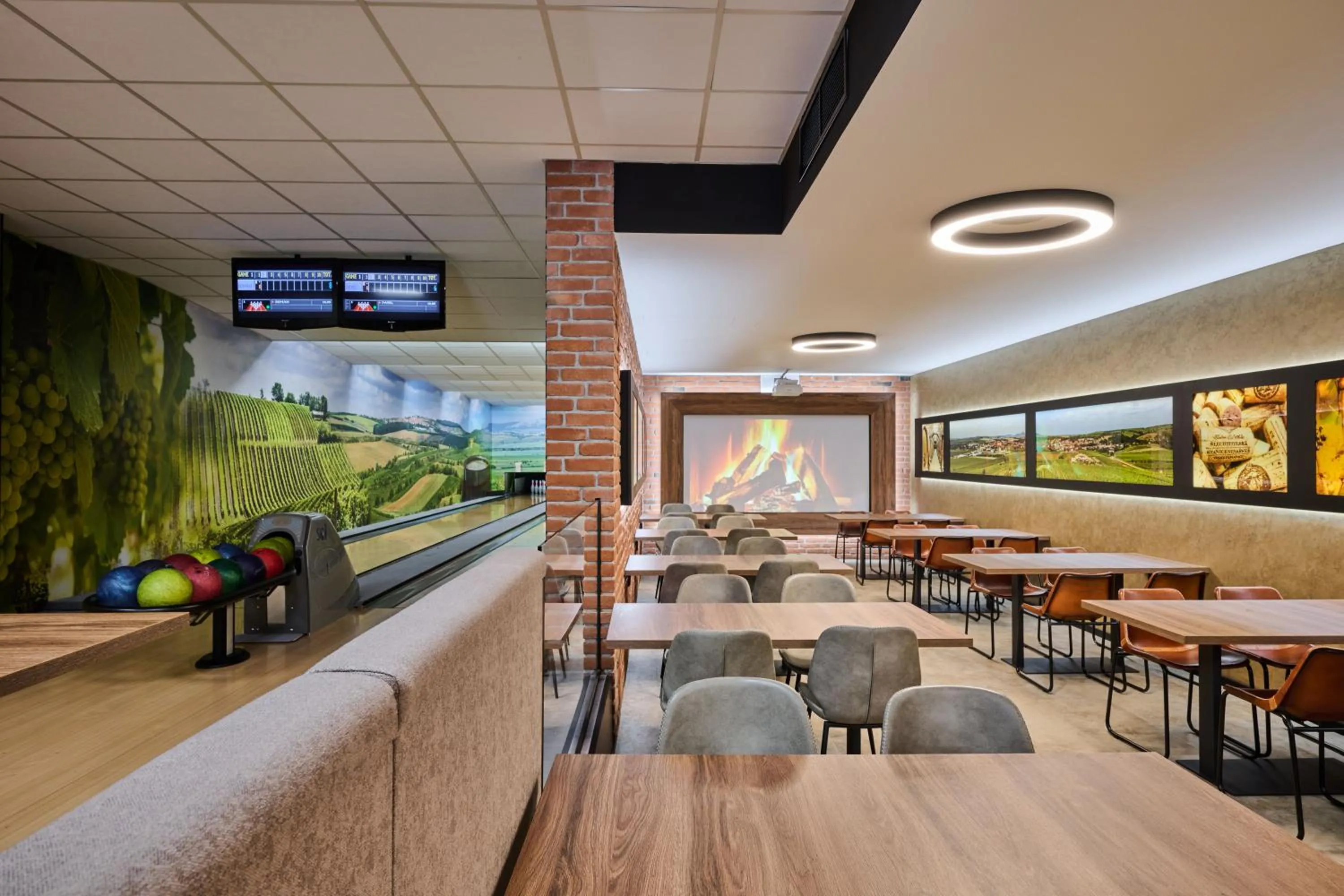 Bowling in Hotel Akademie