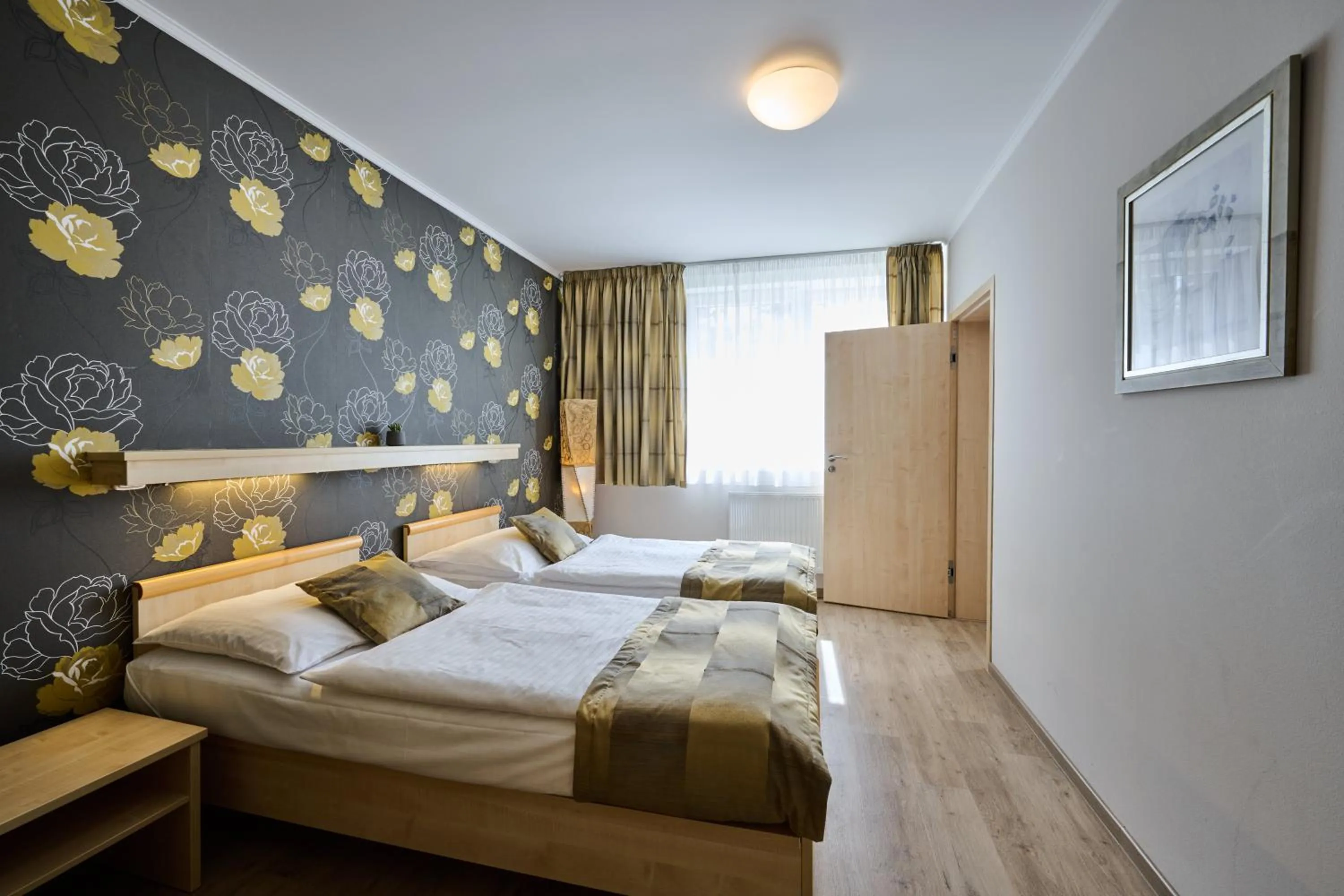 Bed in Hotel Akademie