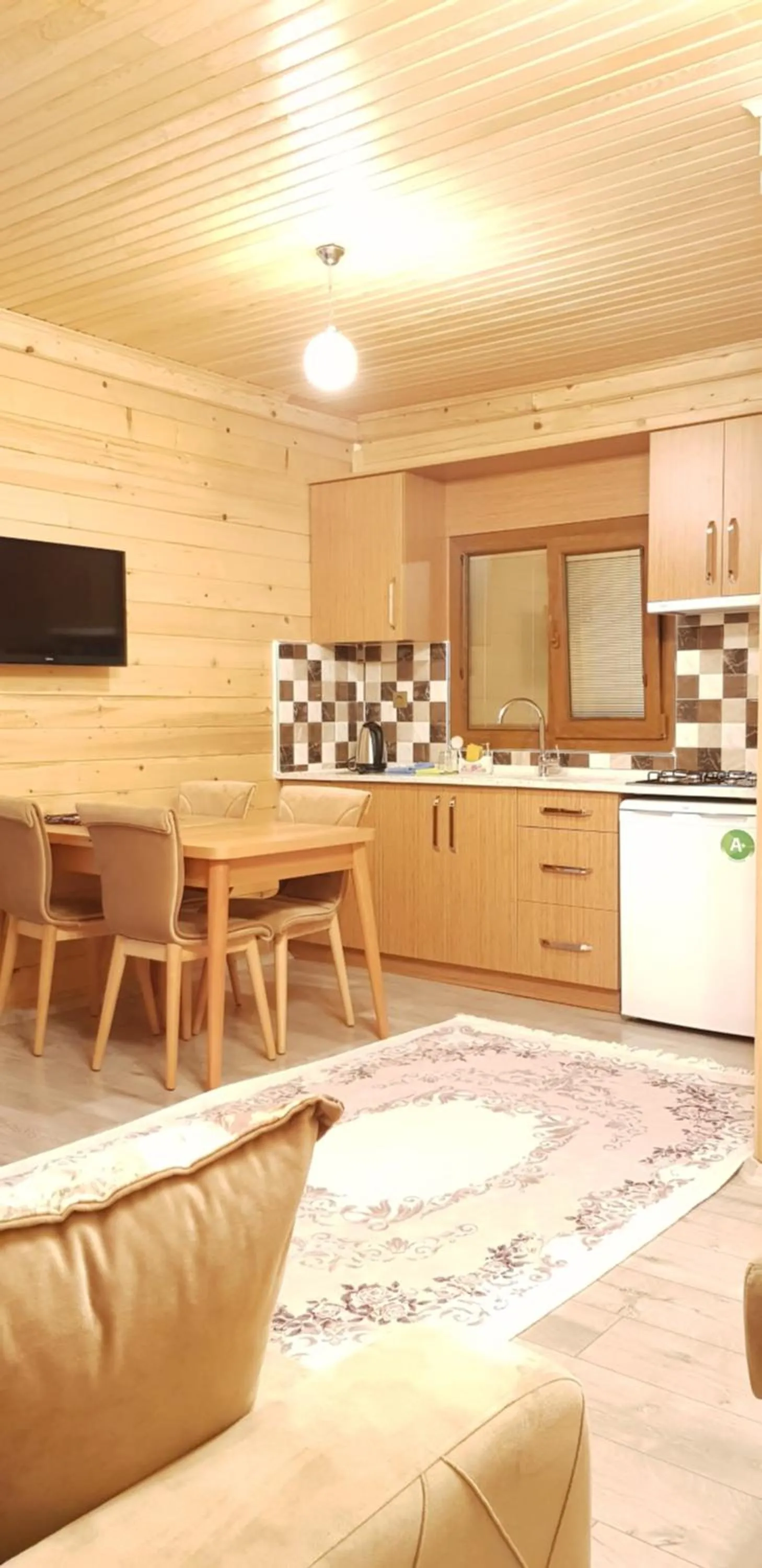 Kitchen or kitchenette in Derepark Apart