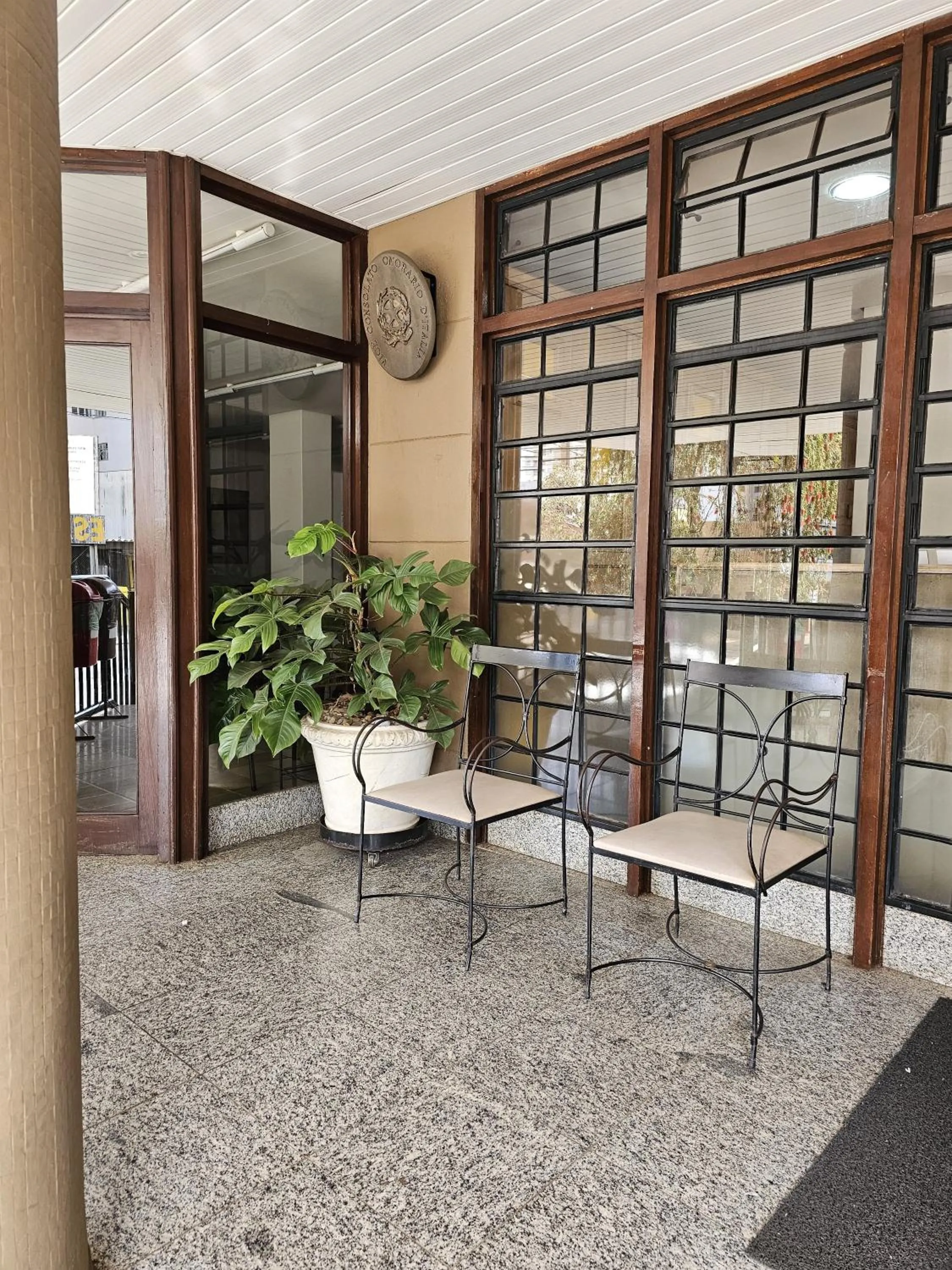 Patio in Hotel Ideal